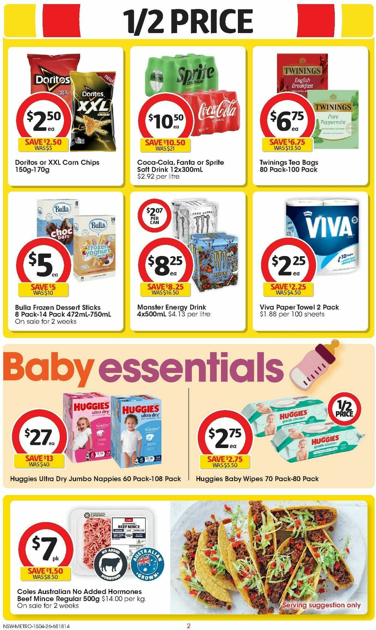 Coles Catalogues from 15 April