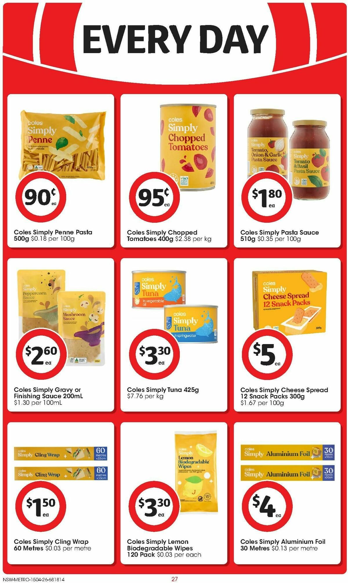 Coles Catalogues from 15 April
