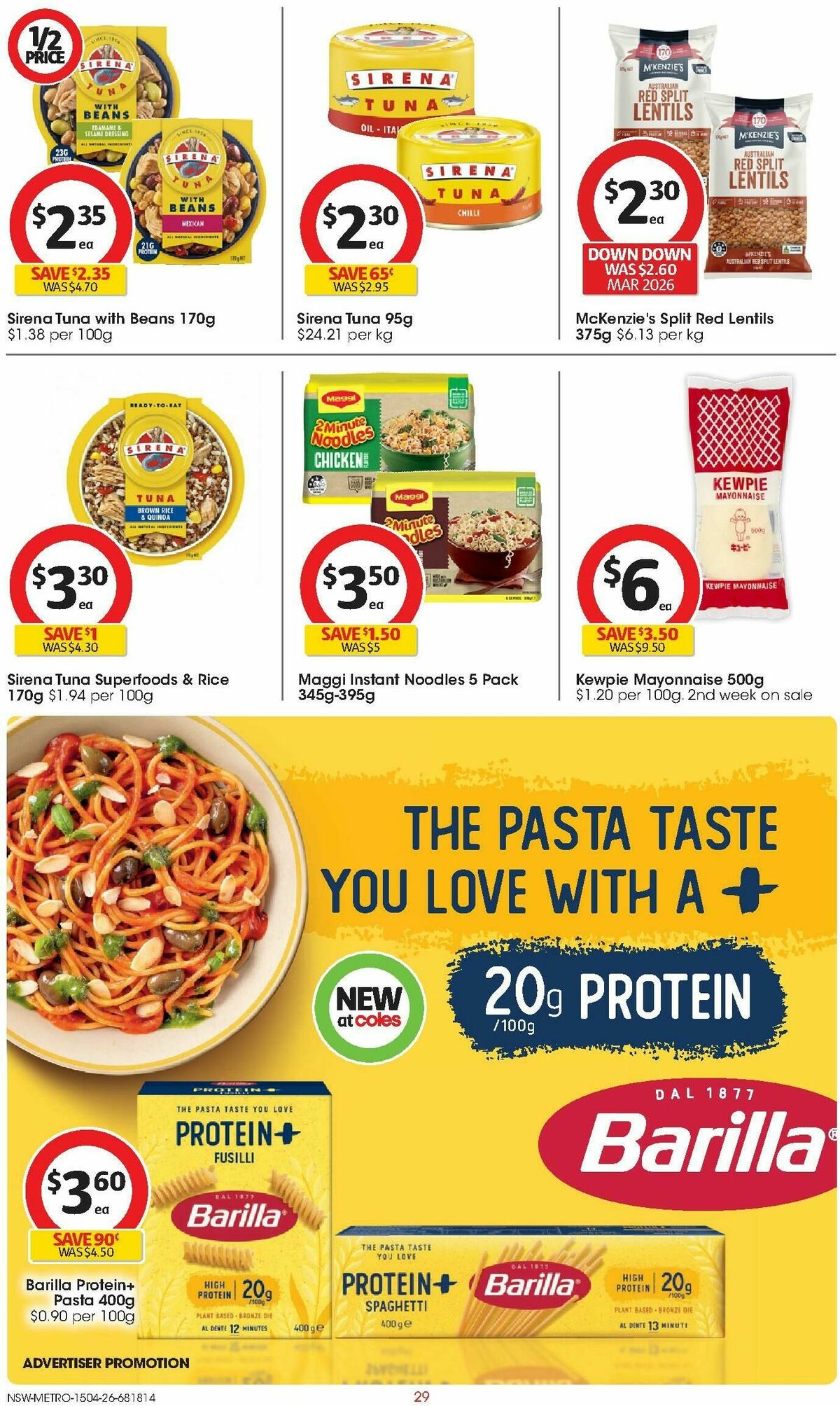 Coles Catalogues from 15 April
