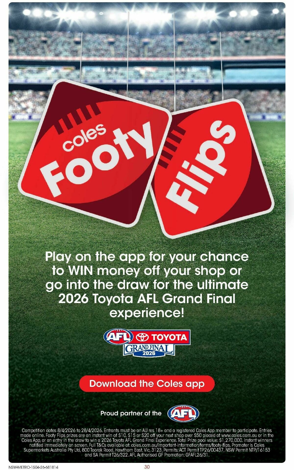 Coles Catalogues from 15 April