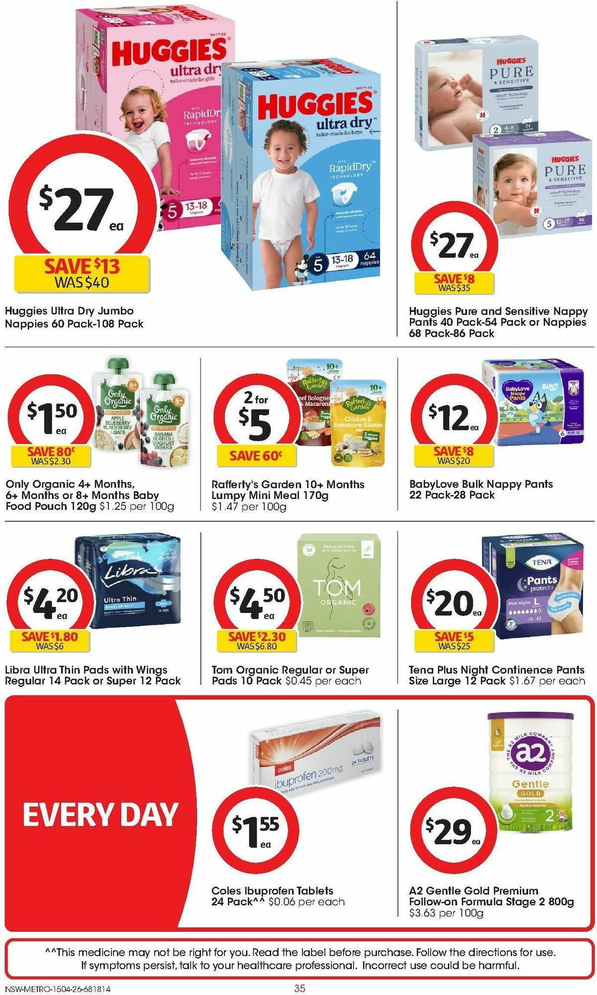 Coles Catalogues from 15 April