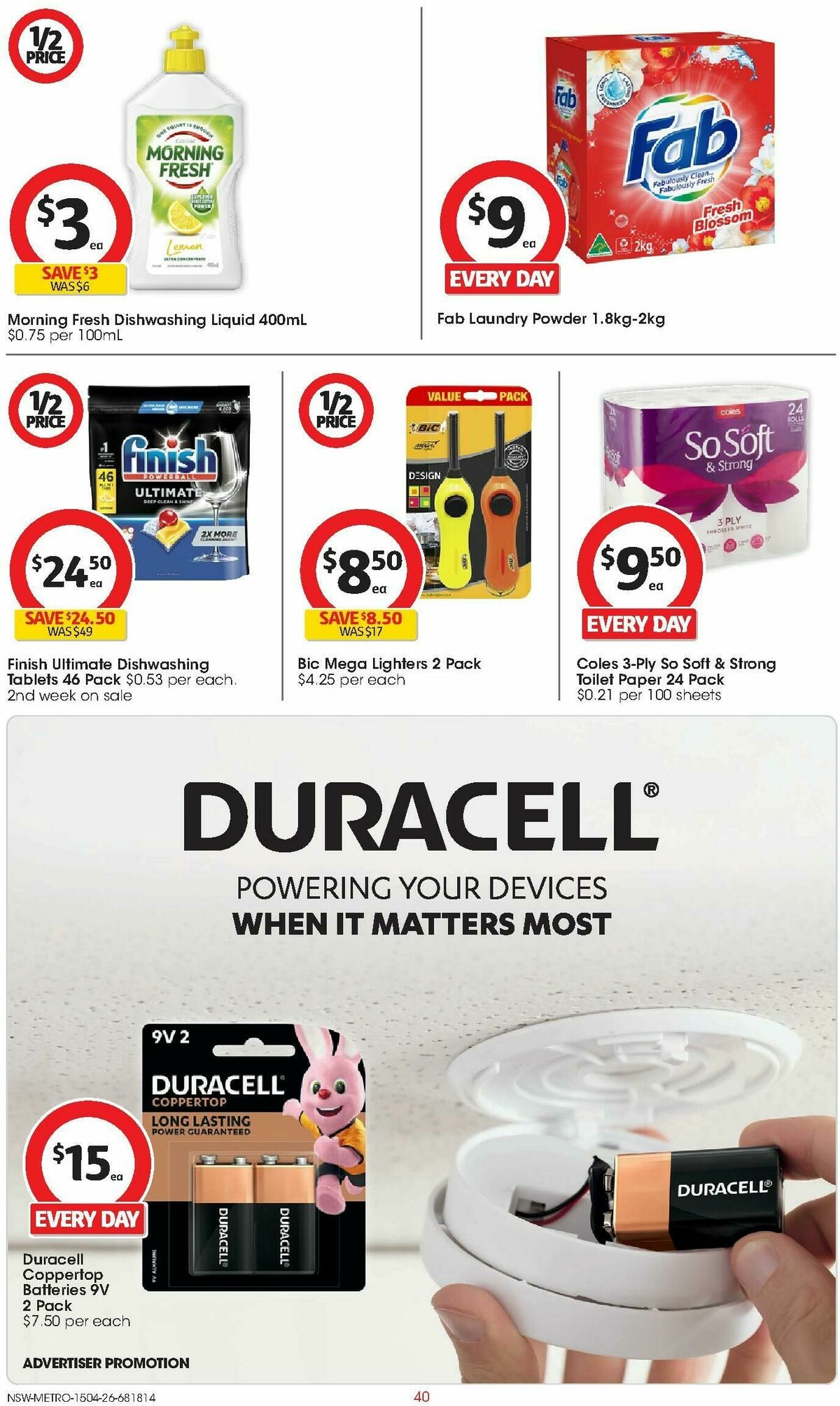 Coles Catalogues from 15 April