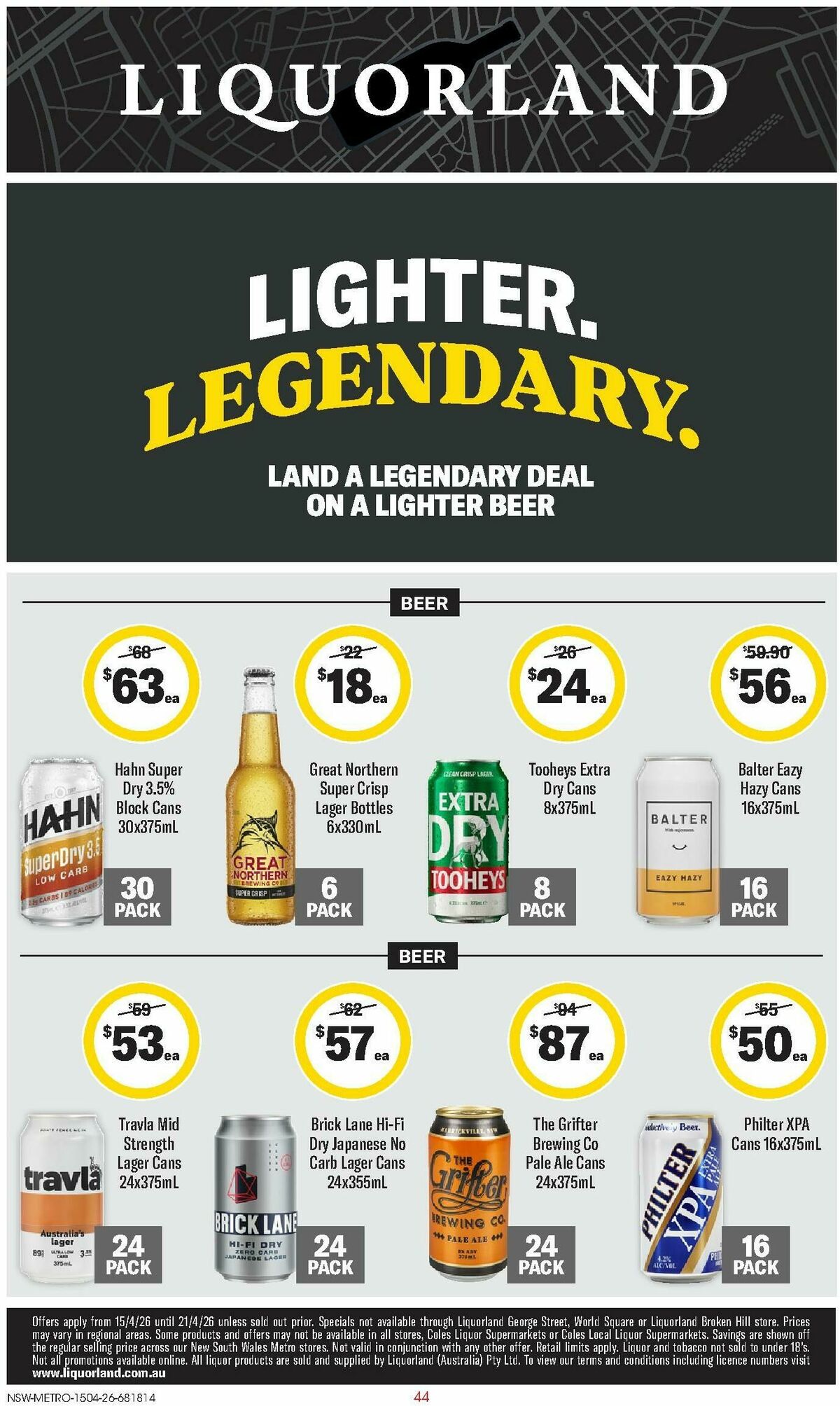 Coles Catalogues from 15 April