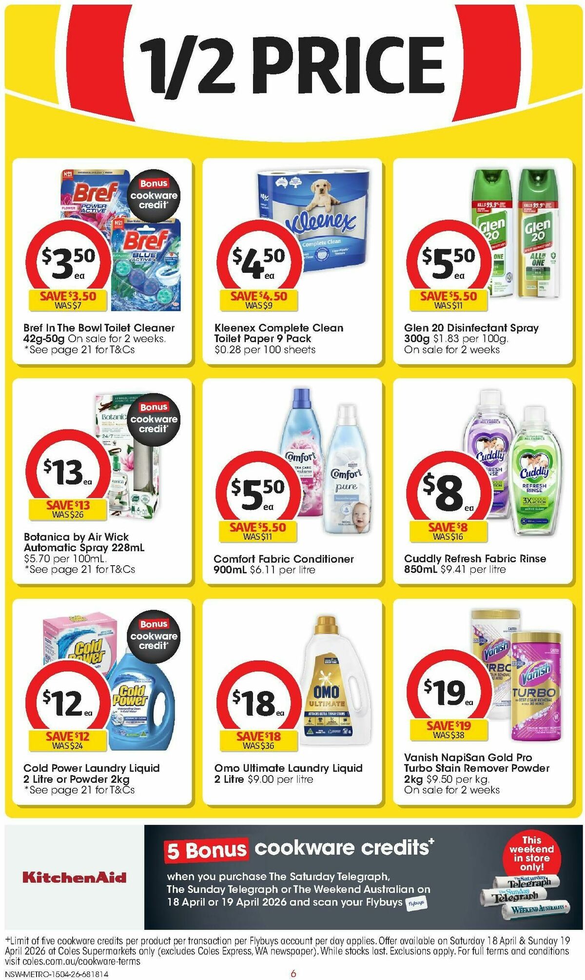 Coles Catalogues from 15 April