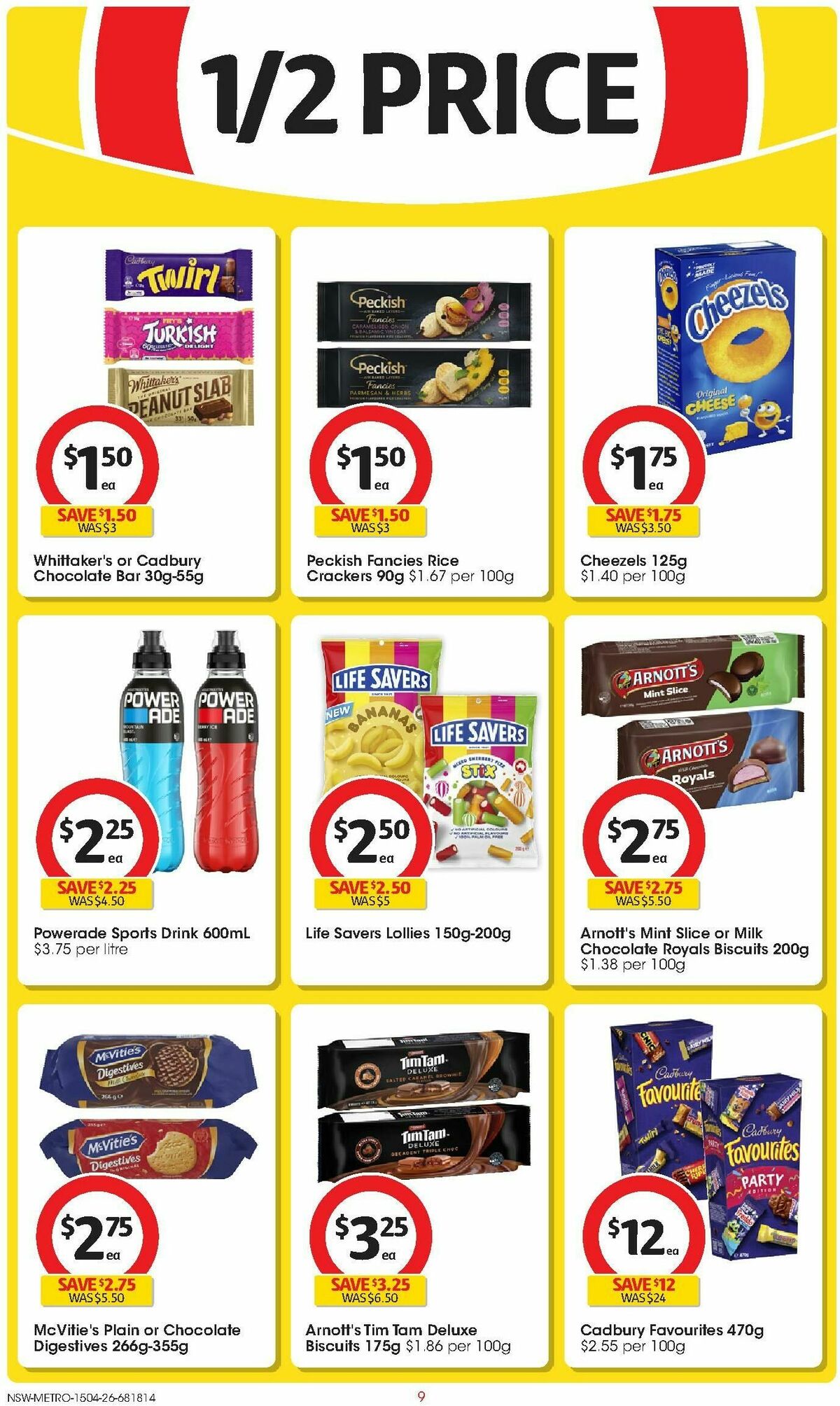 Coles Catalogues from 15 April