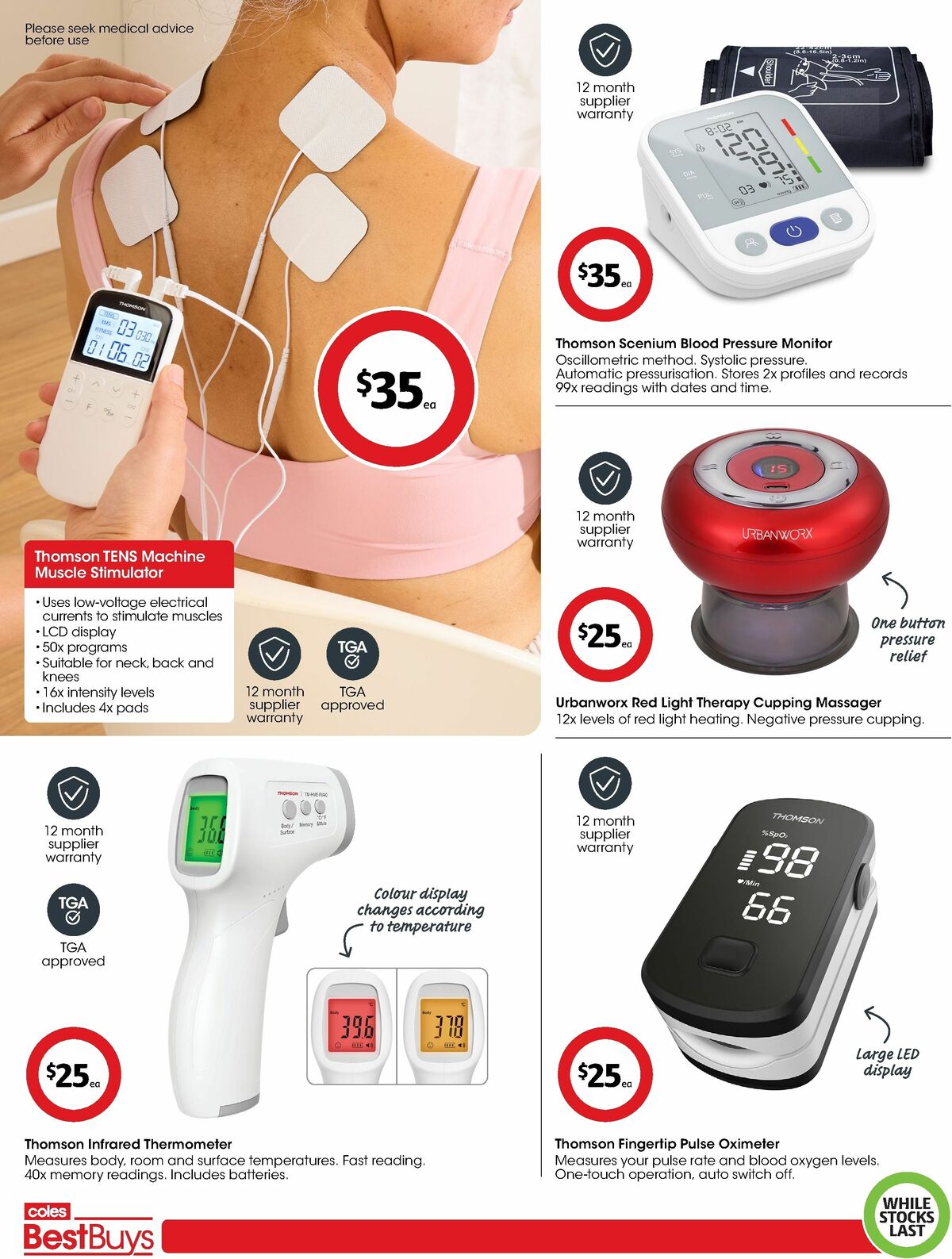 Coles Best Buys - Better Living Catalogues from 24 April