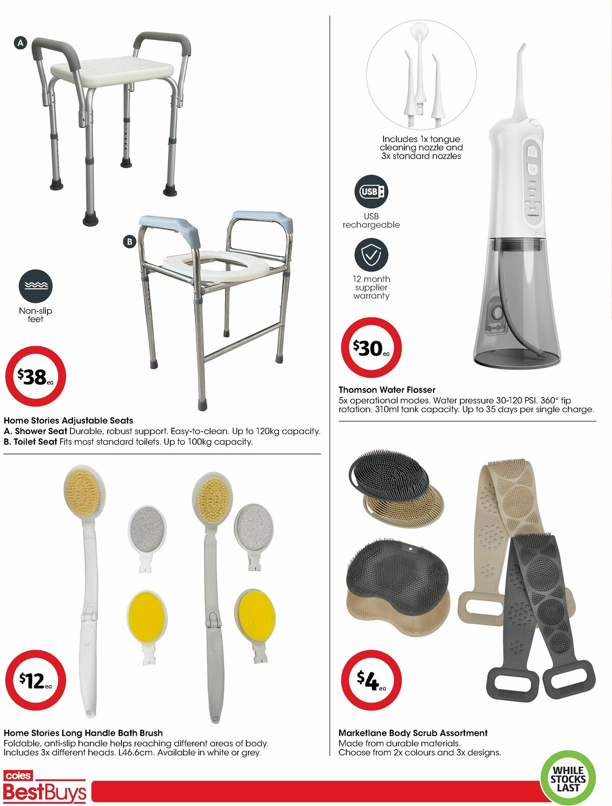 Coles Best Buys - Better Living Catalogues from 24 April