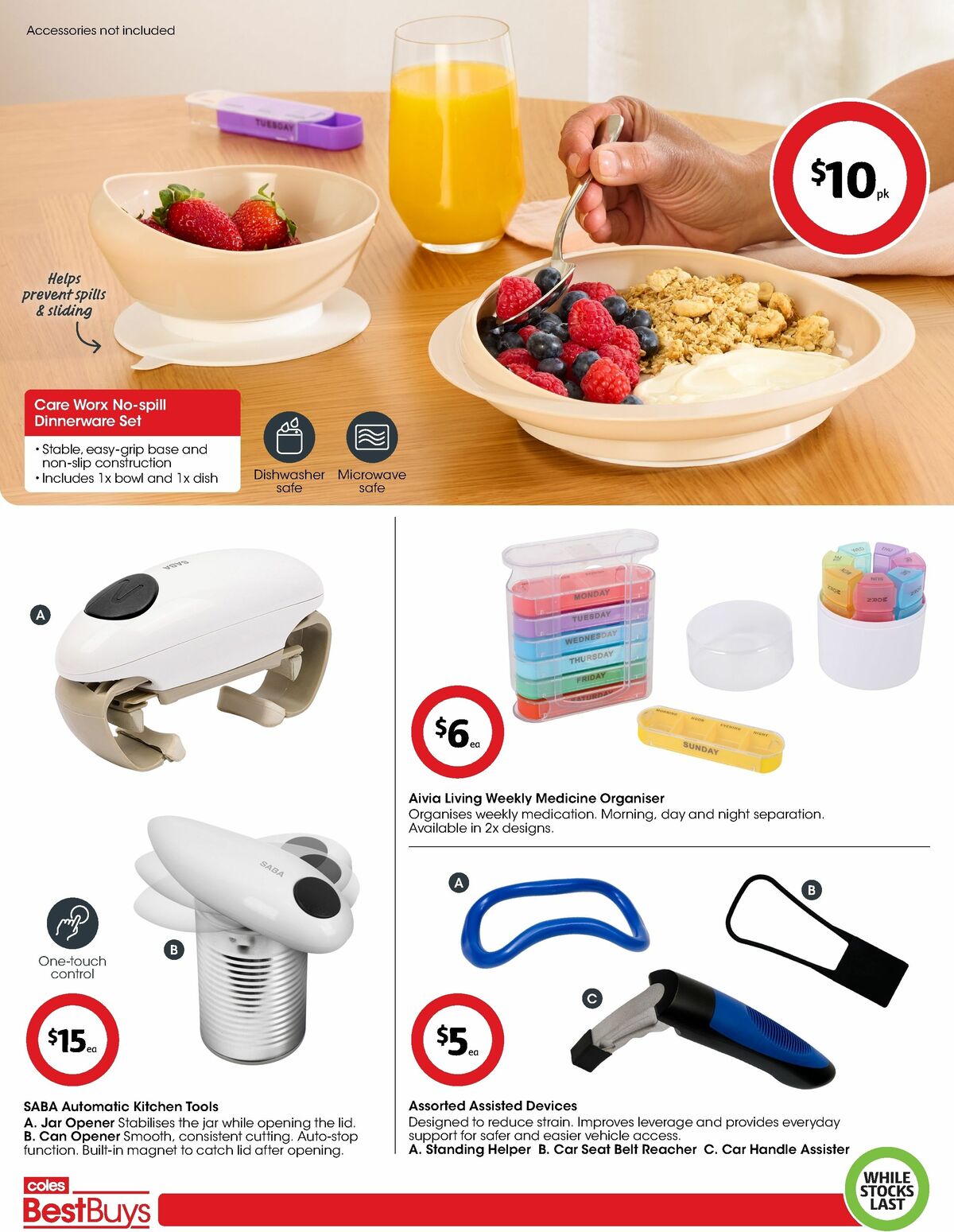 Coles Best Buys - Better Living Catalogues from 24 April