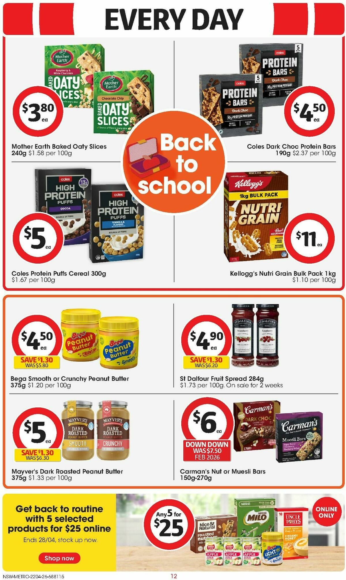 Coles Catalogues from 22 April