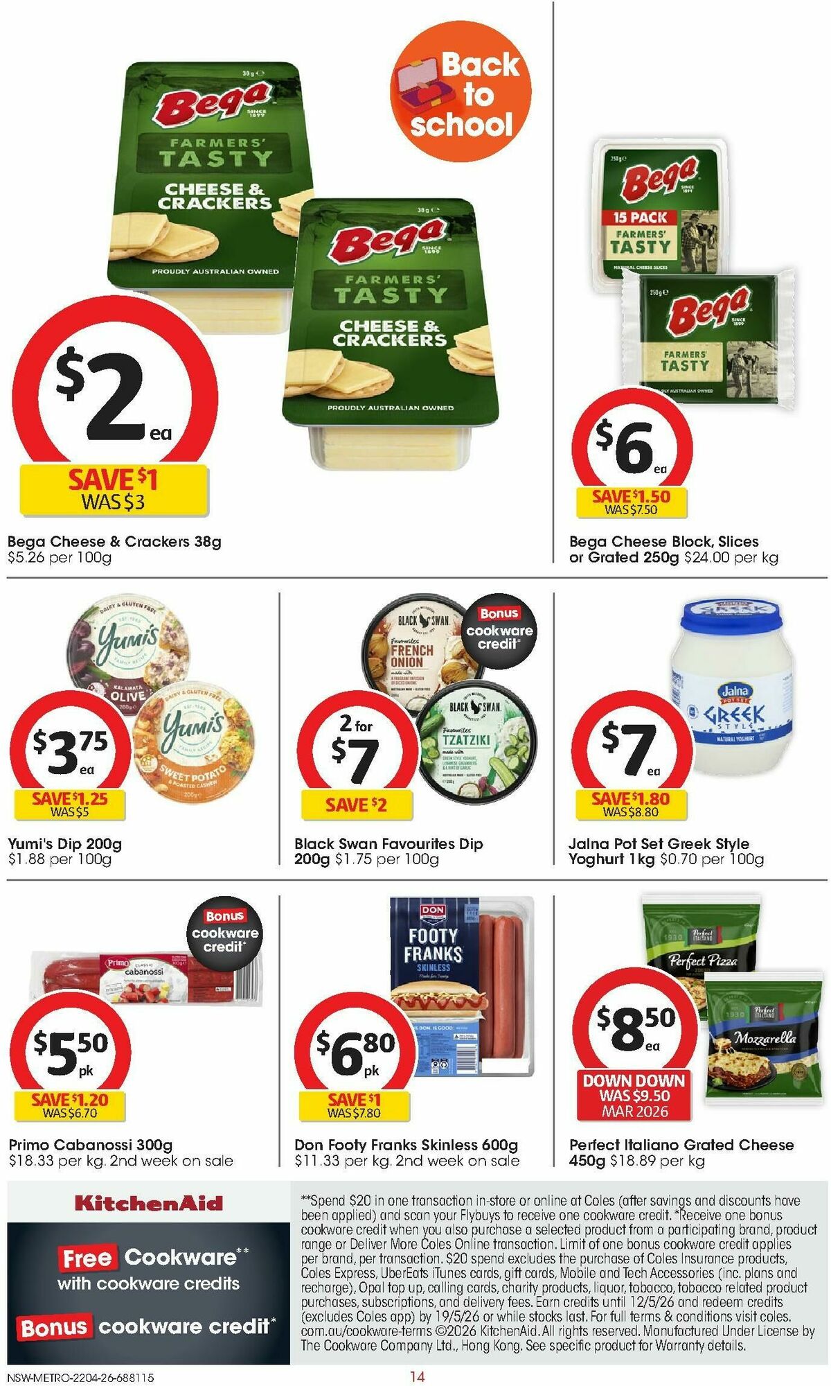 Coles Catalogues from 22 April