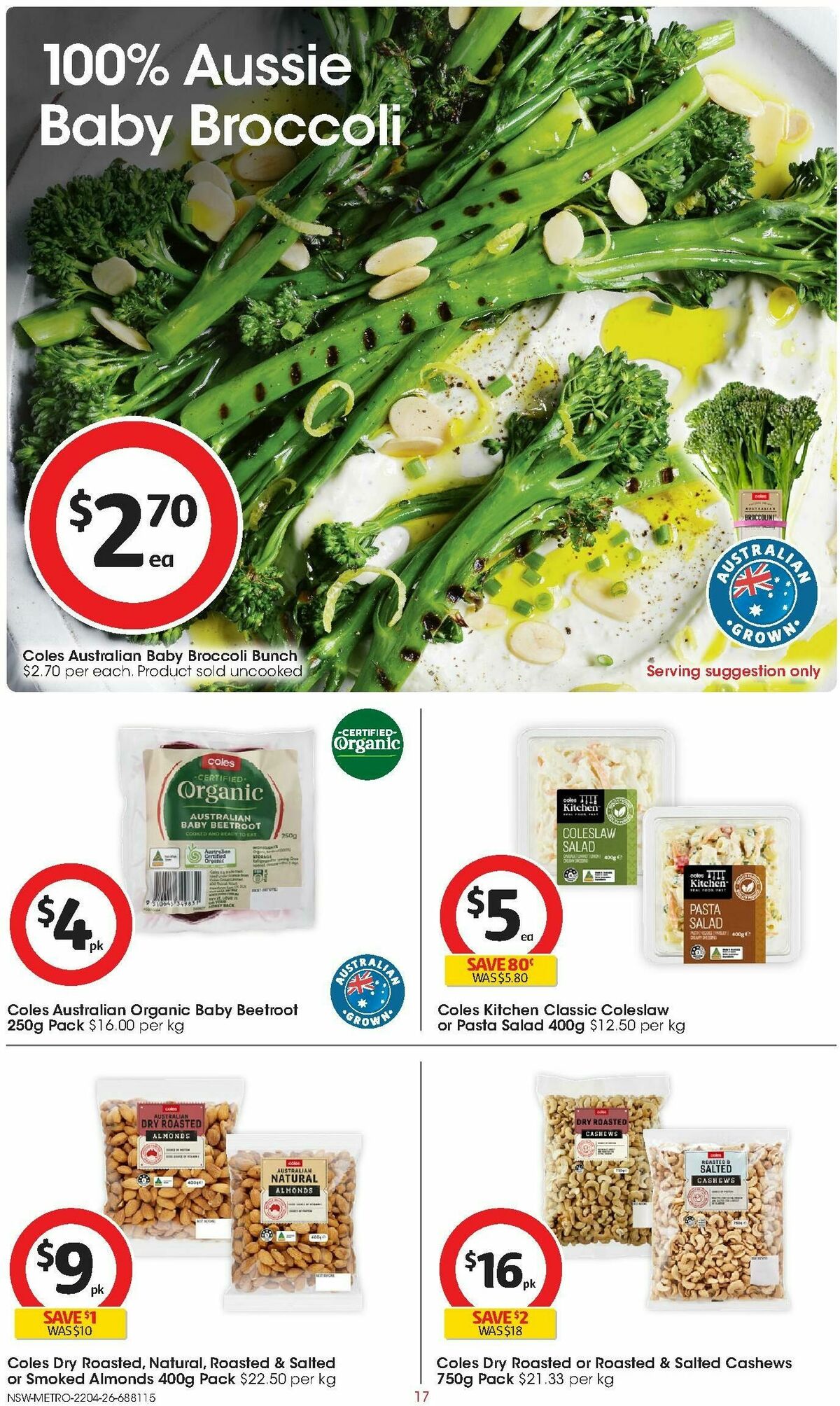 Coles Catalogues from 22 April