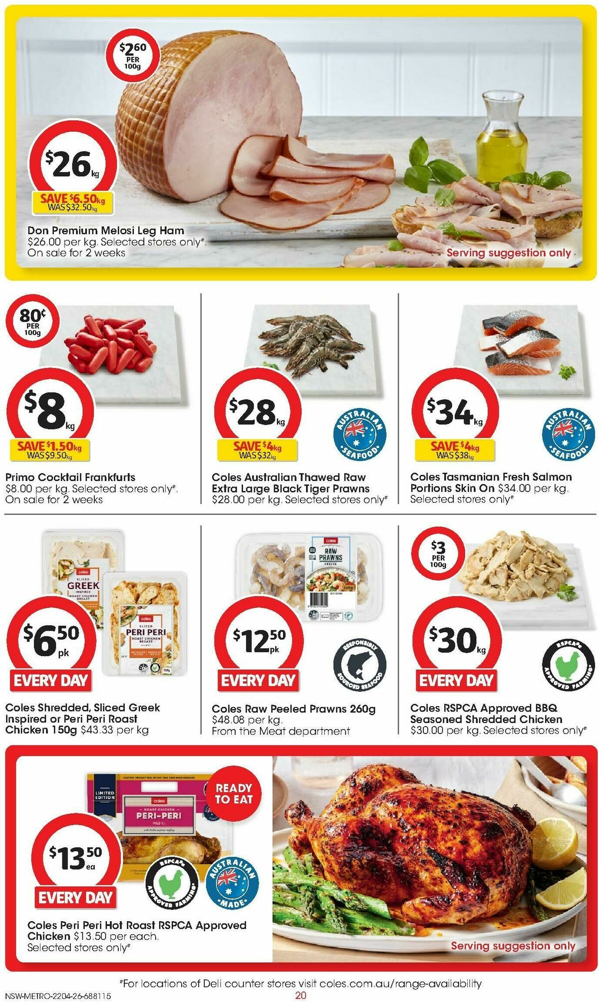 Coles Catalogues from 22 April