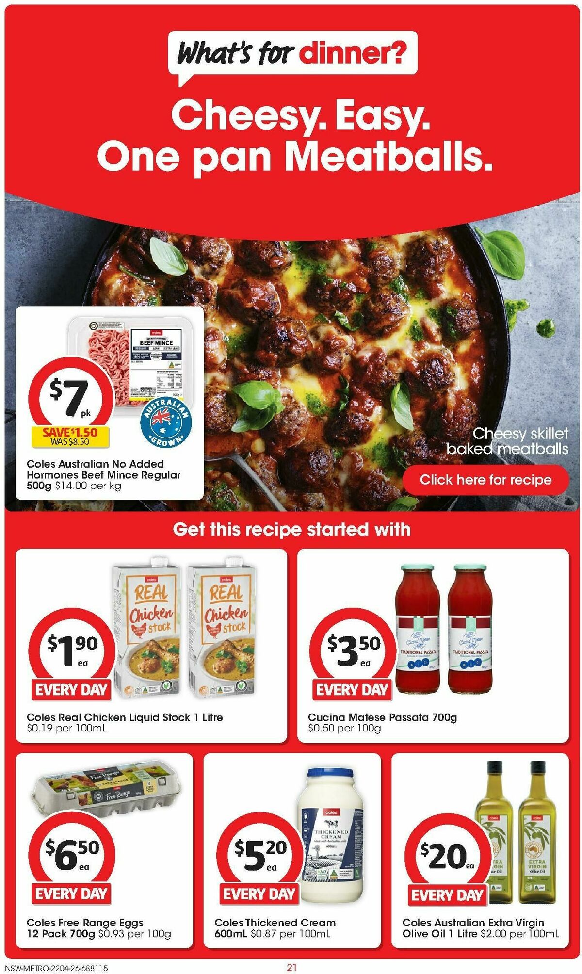 Coles Catalogues from 22 April