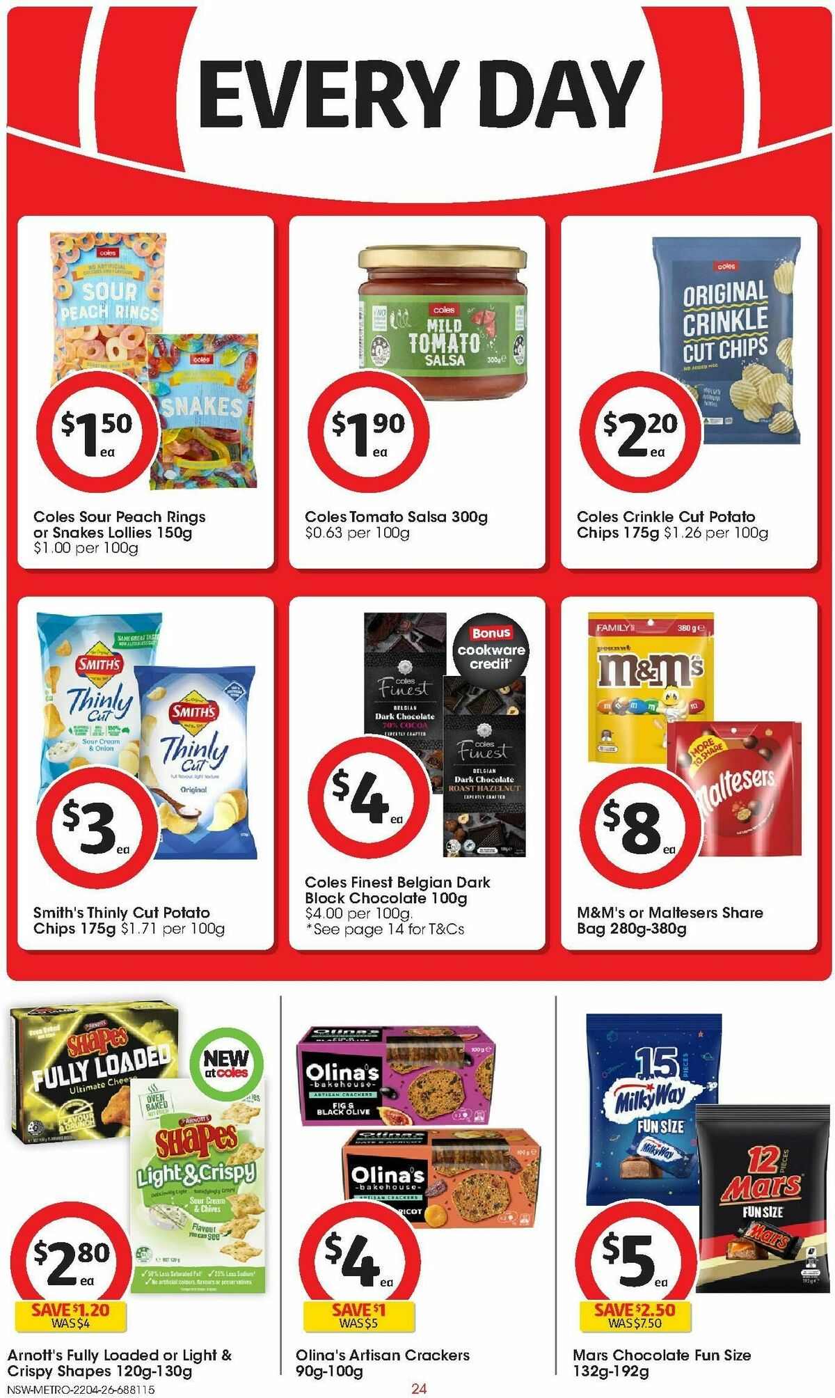 Coles Catalogues from 22 April