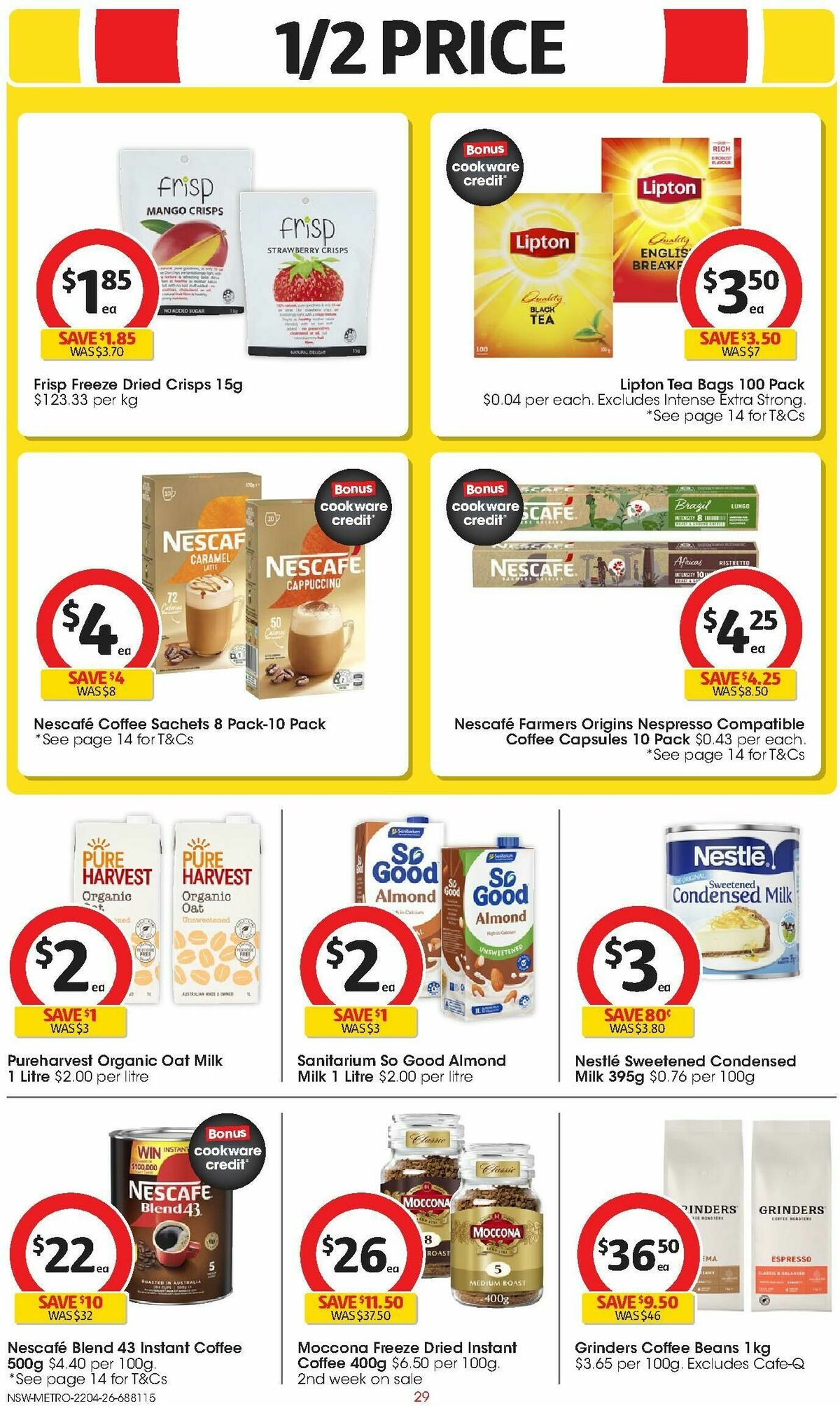 Coles Catalogues from 22 April