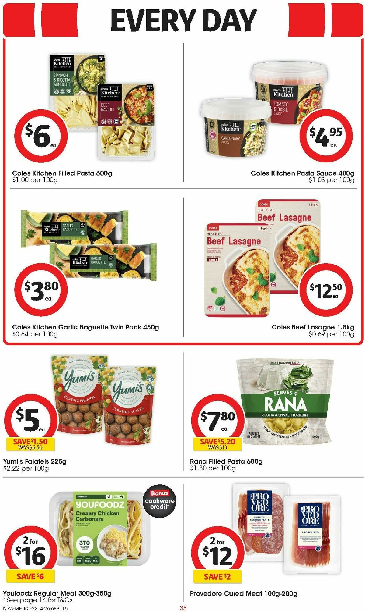 Coles Catalogues from 22 April