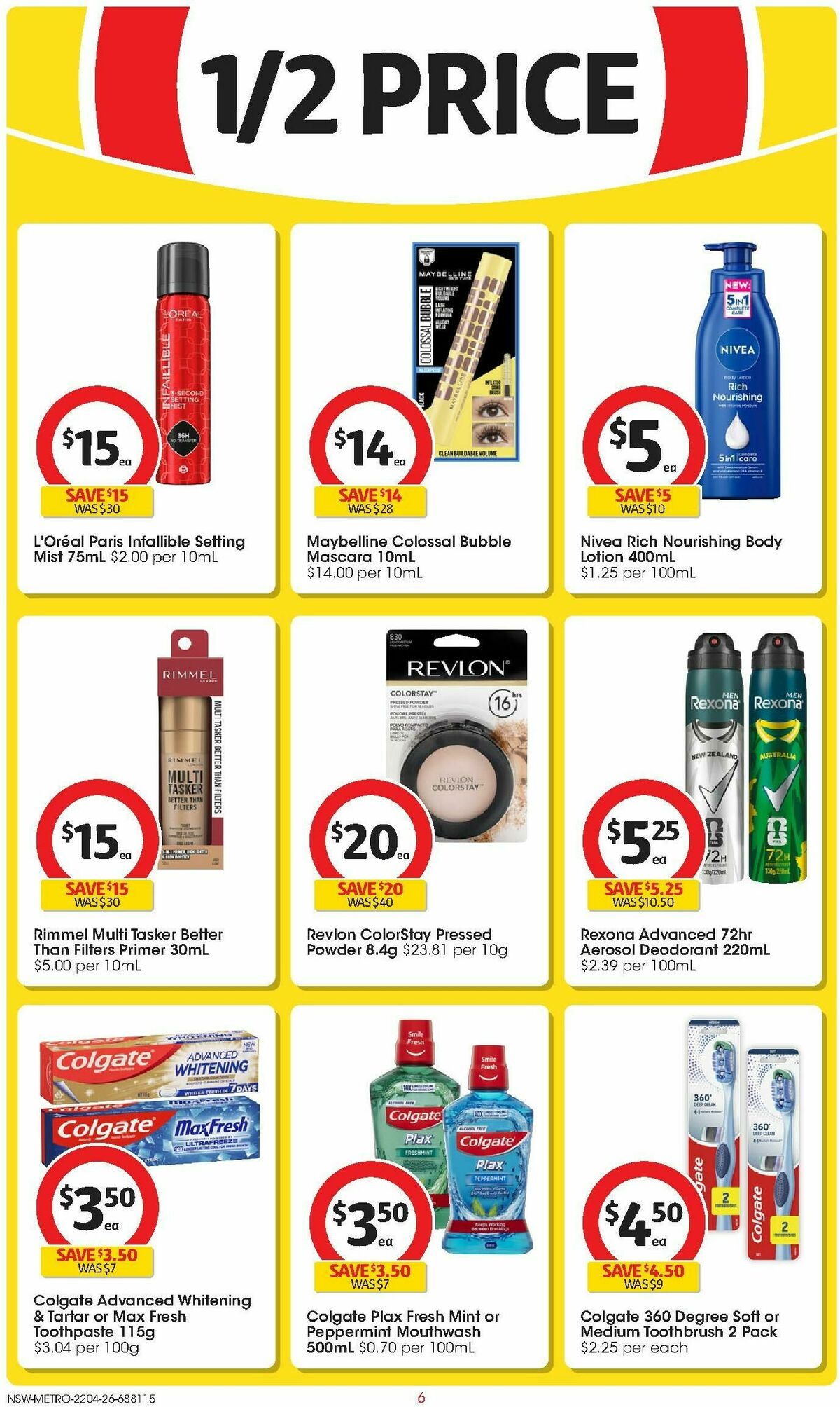 Coles Catalogues from 22 April