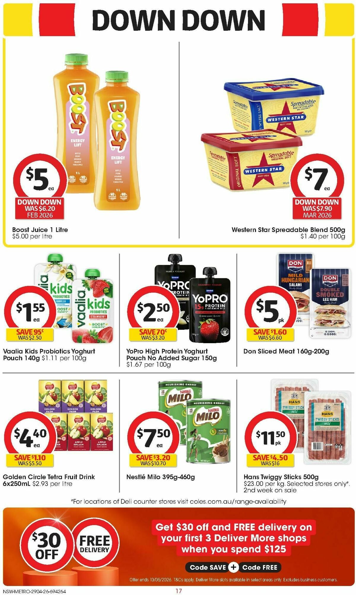 Coles Catalogues from 29 April