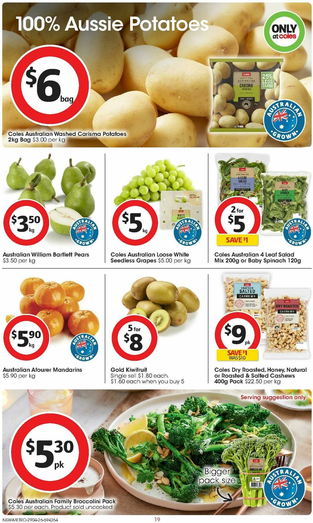 Coles Catalogues from 29 April