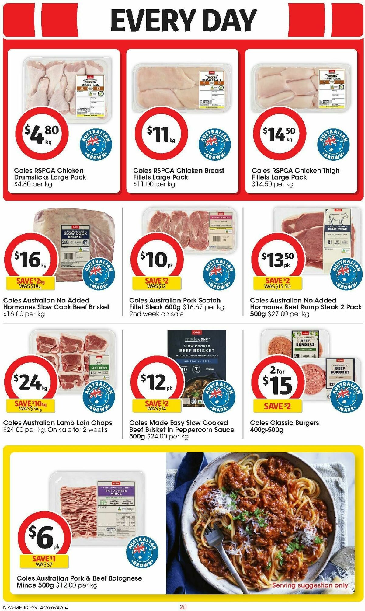 Coles Catalogues from 29 April
