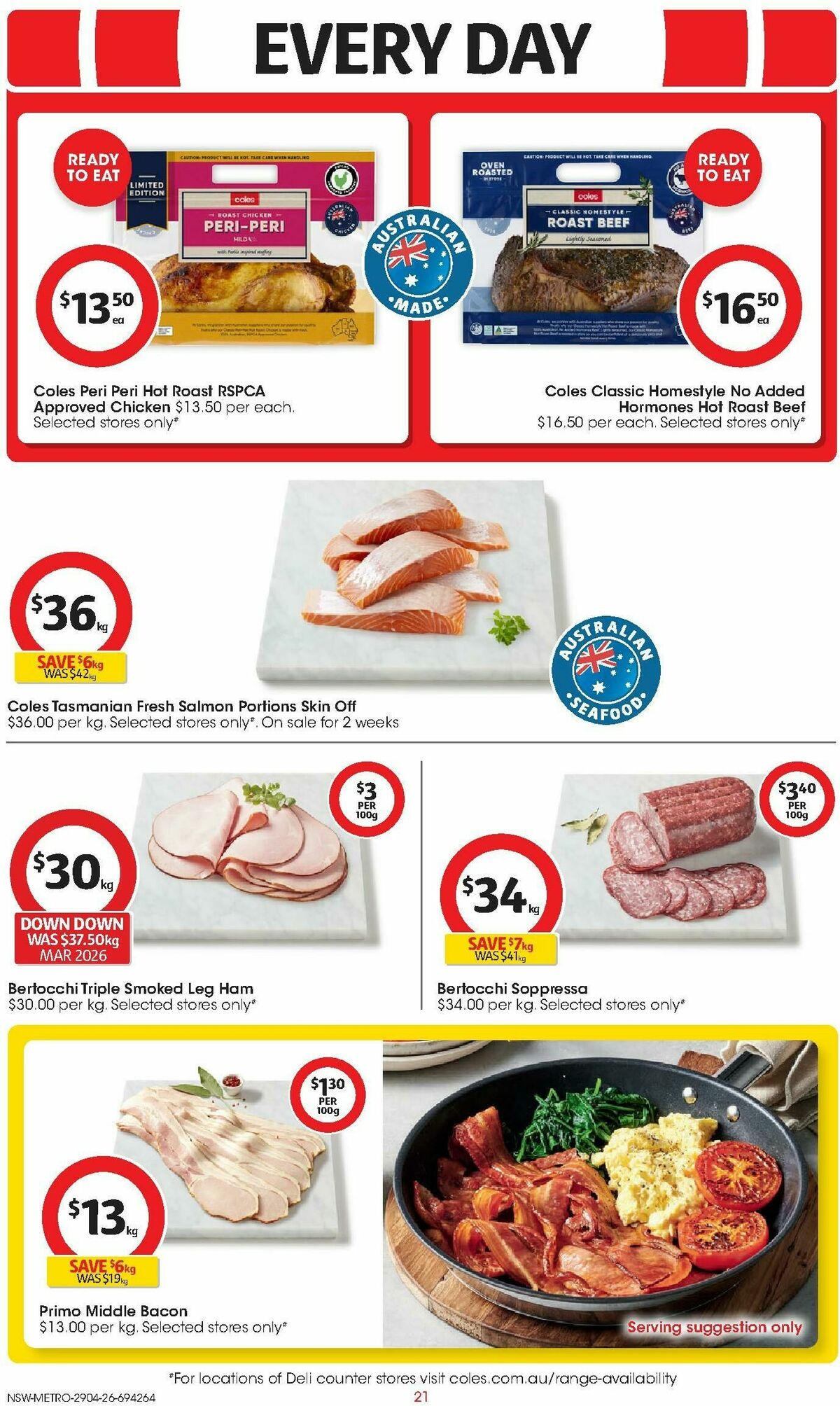 Coles Catalogues from 29 April