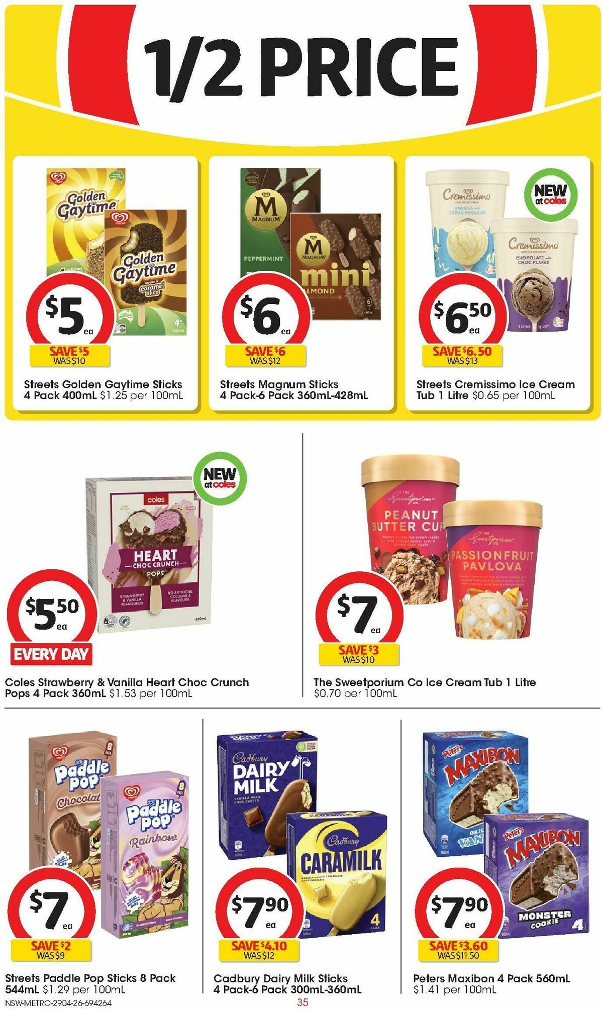 Coles Catalogues from 29 April