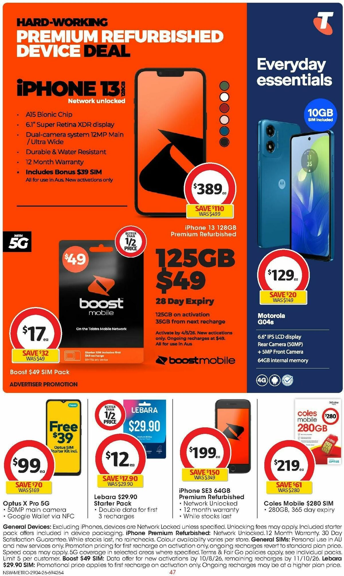 Coles Catalogues from 29 April