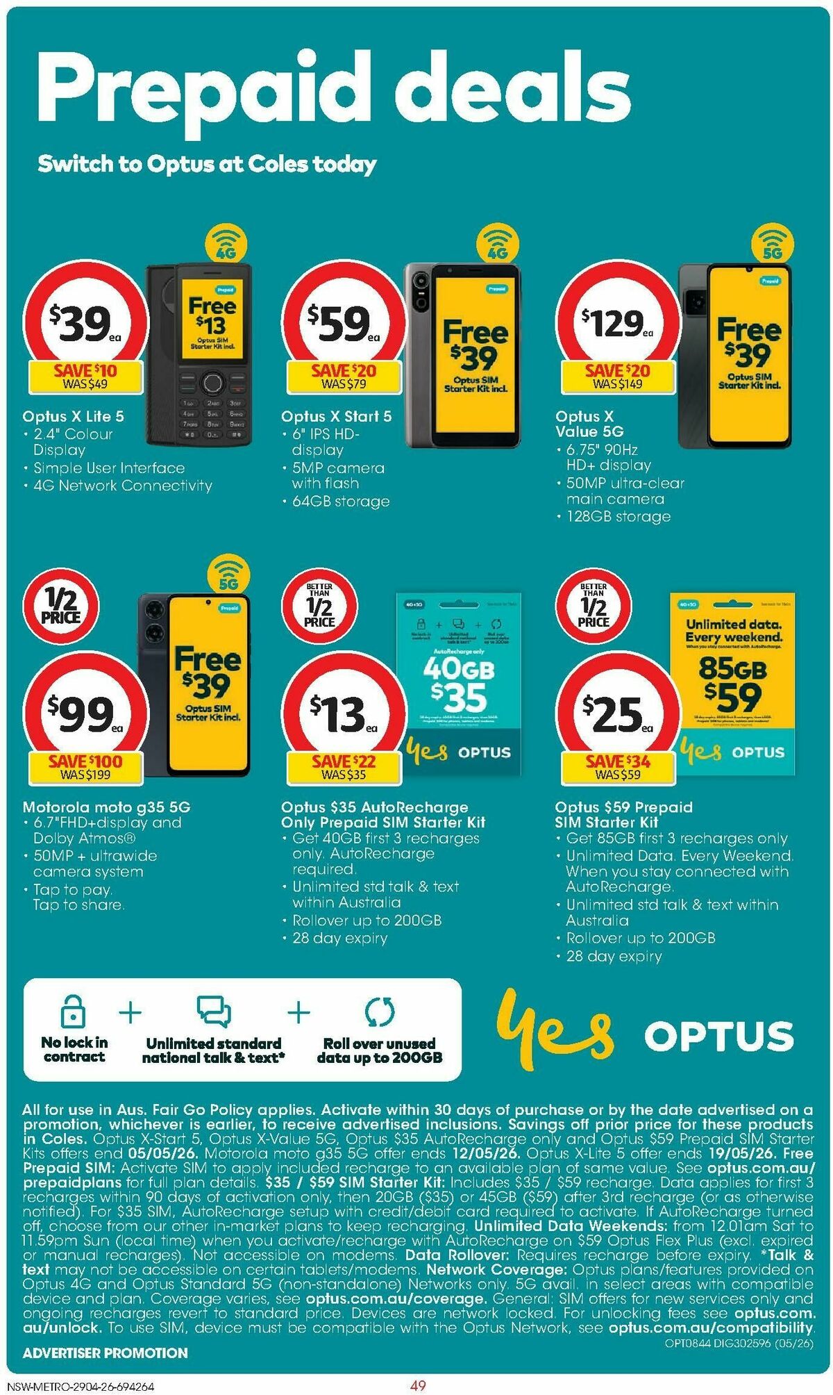 Coles Catalogues from 29 April