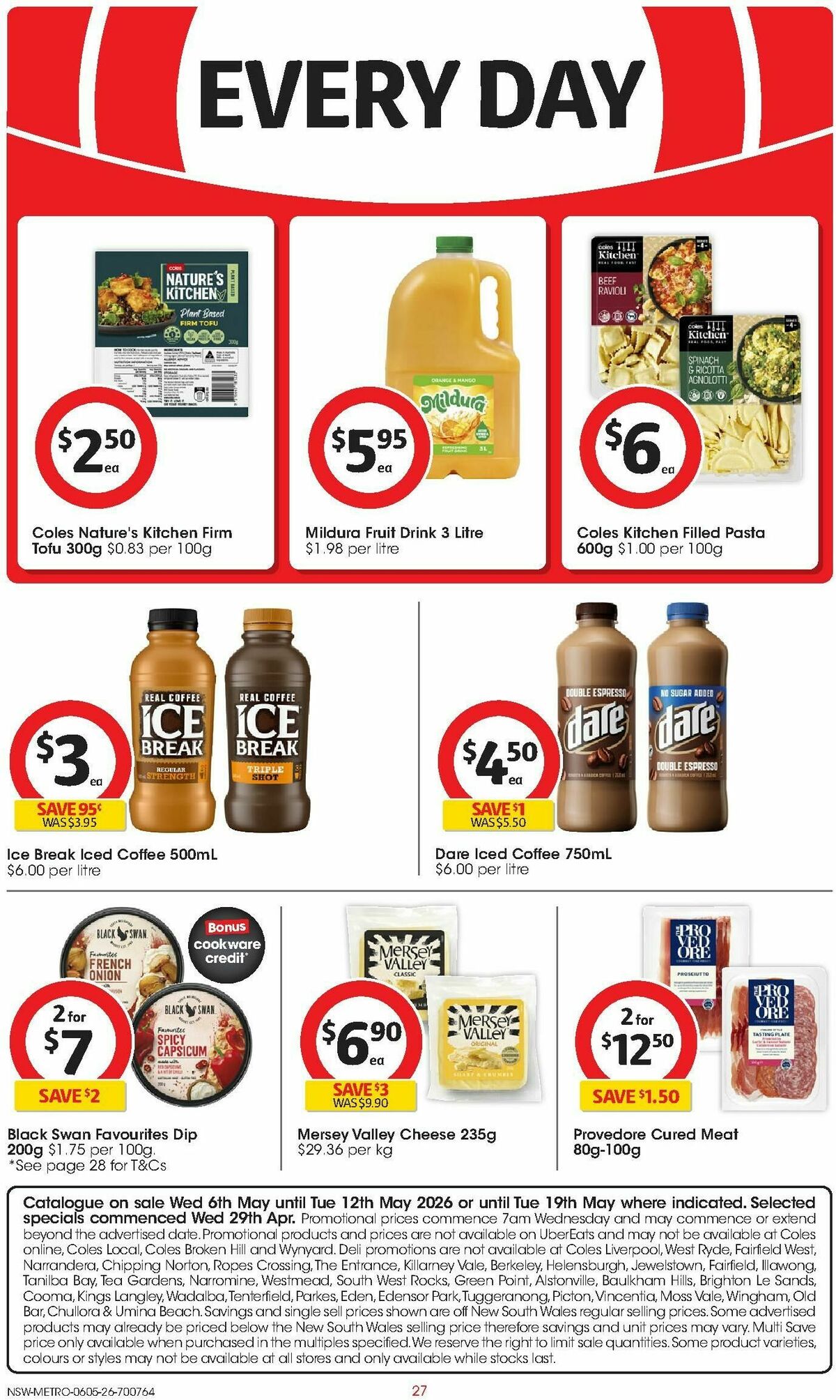Coles Catalogues from 6 May