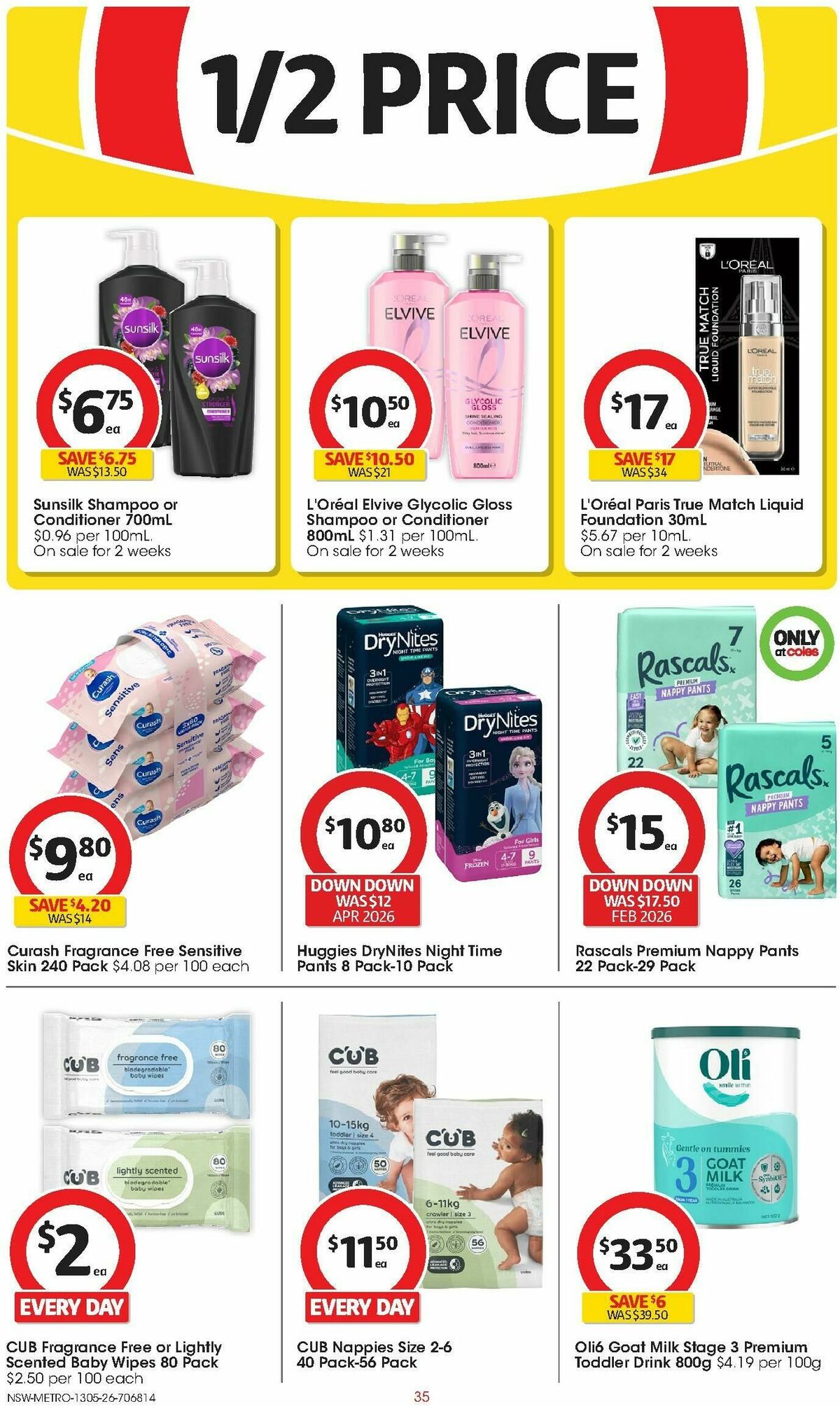 Coles Catalogues from 13 May
