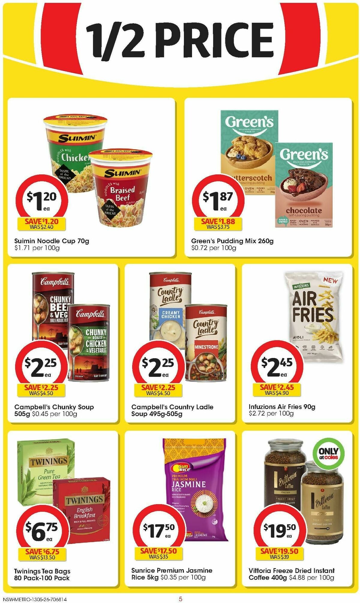 Coles Catalogues from 13 May