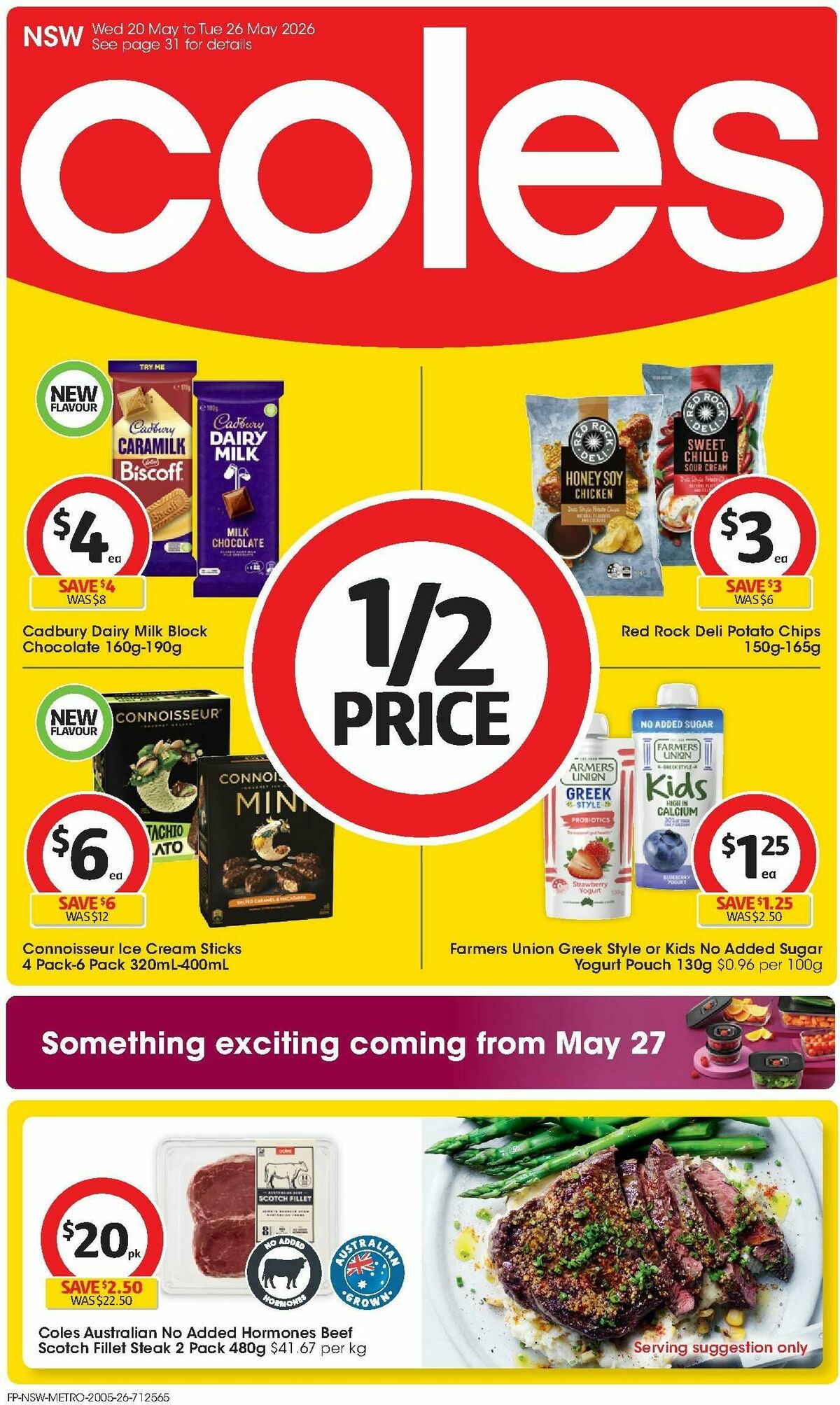 Coles Catalogues from 20 May