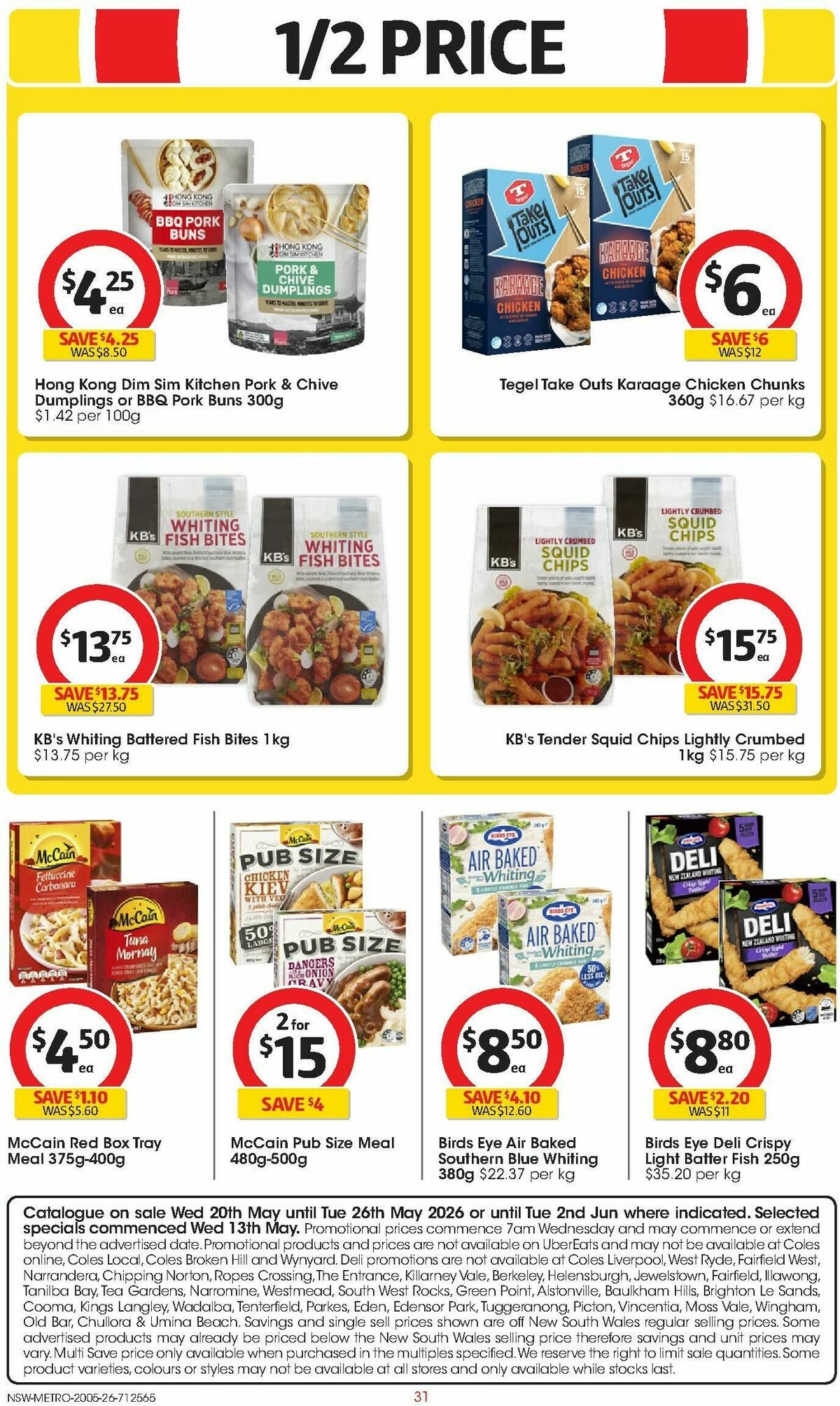 Coles Catalogues from 20 May