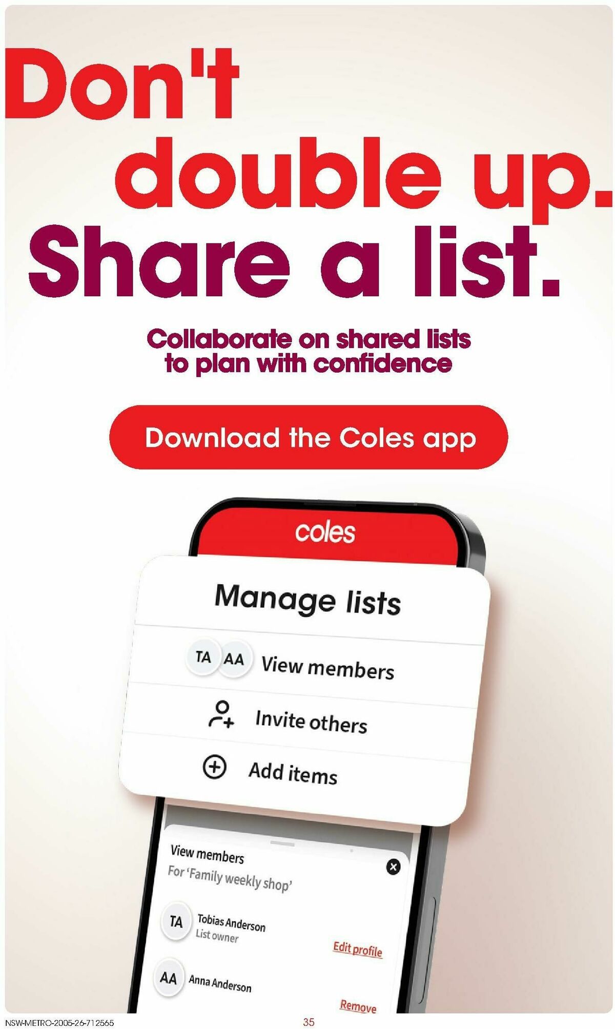 Coles Catalogues from 20 May