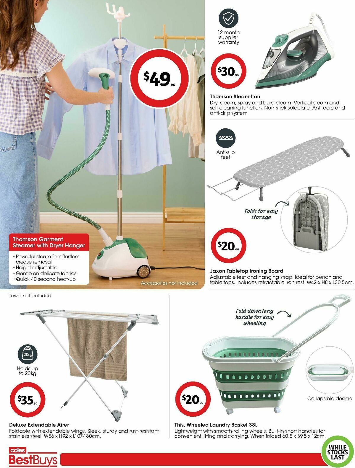 Coles Best Buys - Laundry Care Catalogues from 22 May