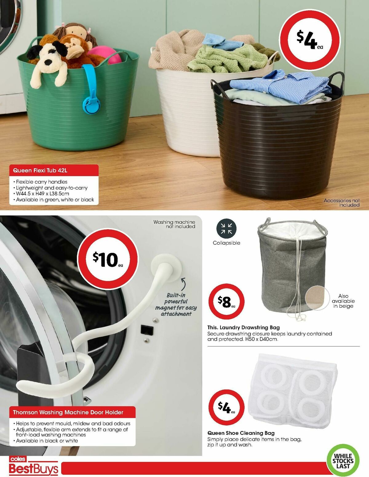 Coles Best Buys - Laundry Care Catalogues from 22 May