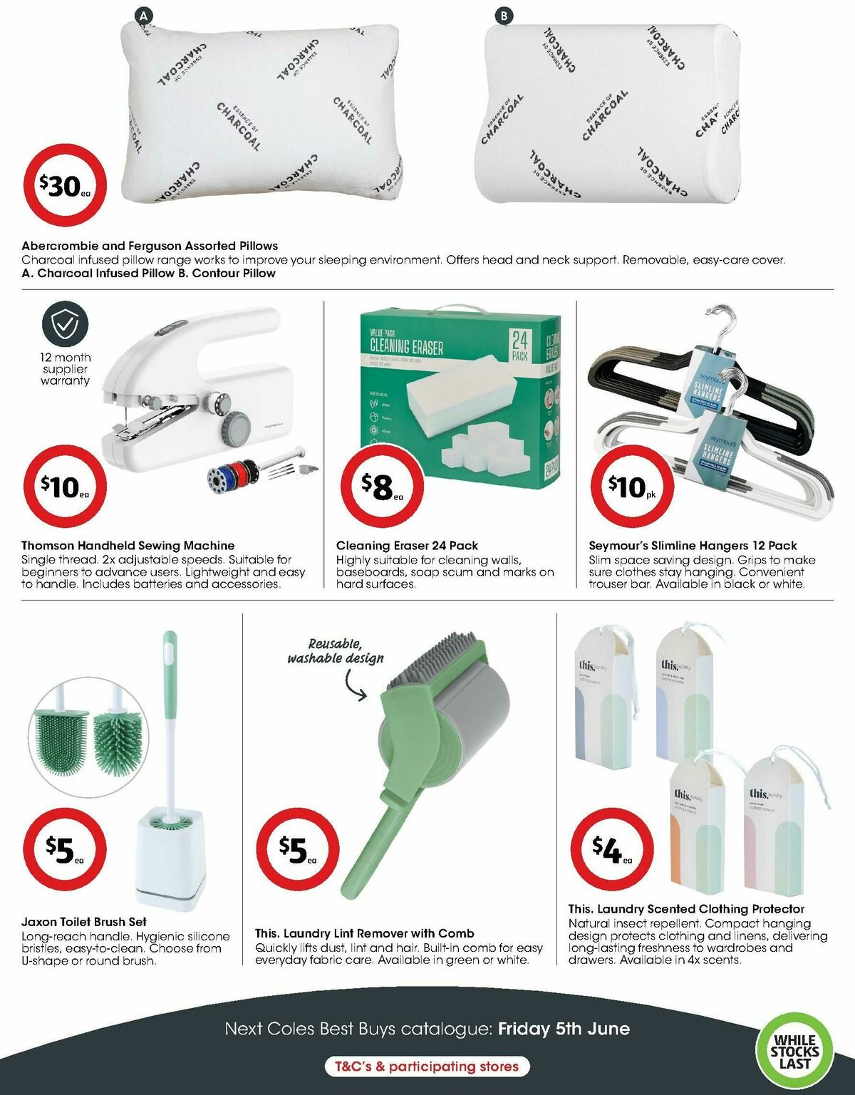 Coles Best Buys - Laundry Care Catalogues from 22 May
