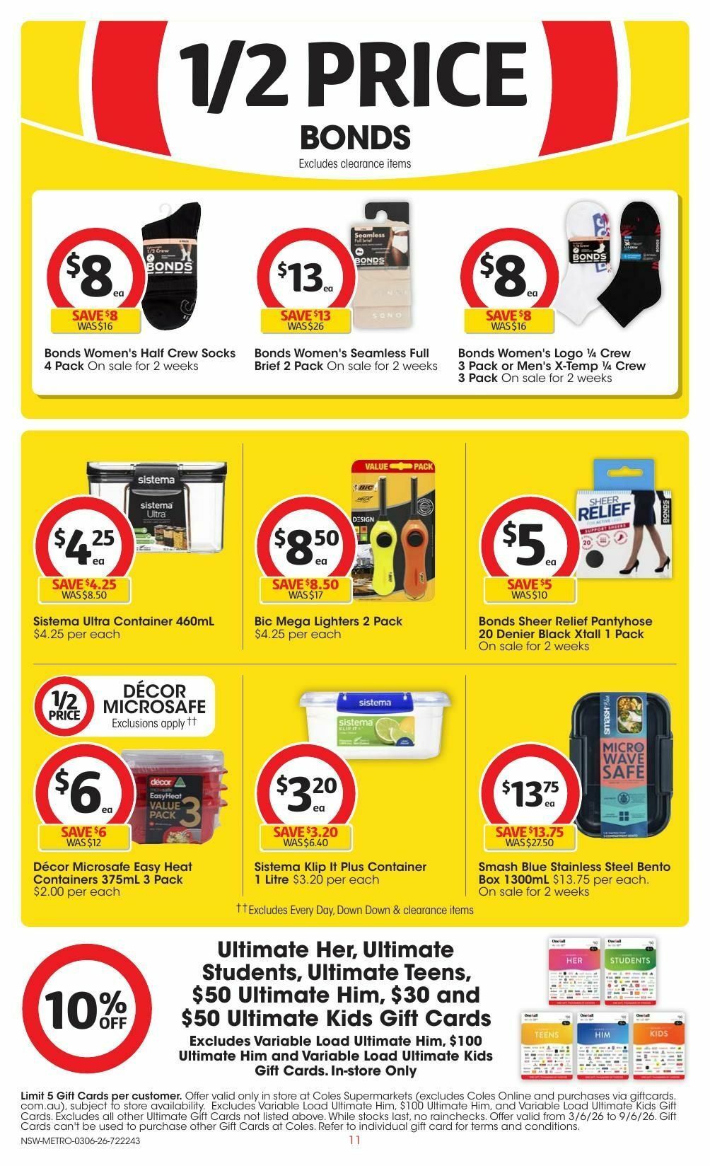 Coles Catalogues from 3 June