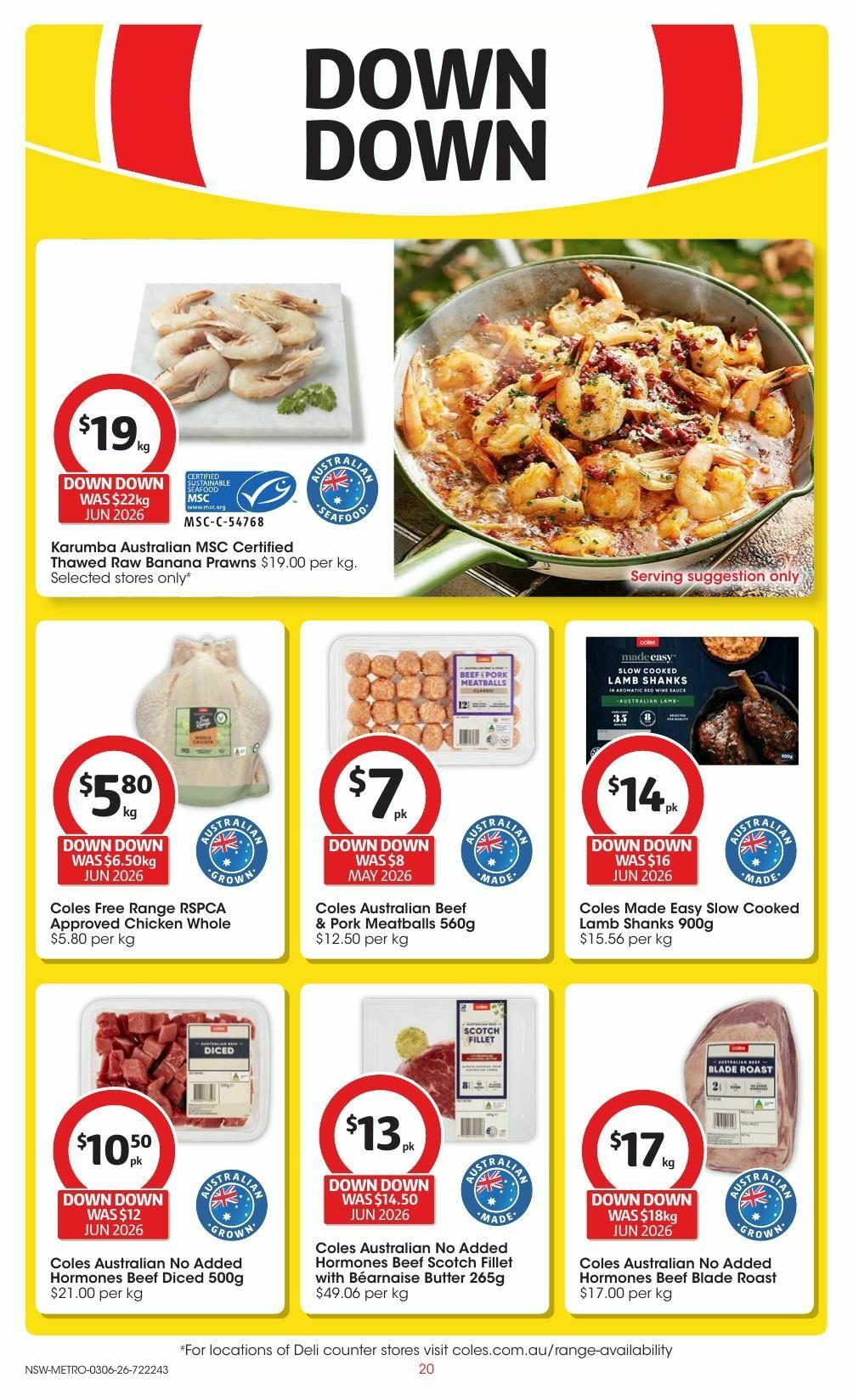 Coles Catalogues from 3 June