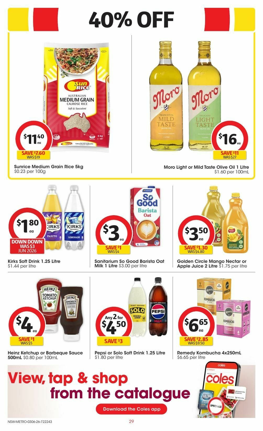 Coles Catalogues from 3 June