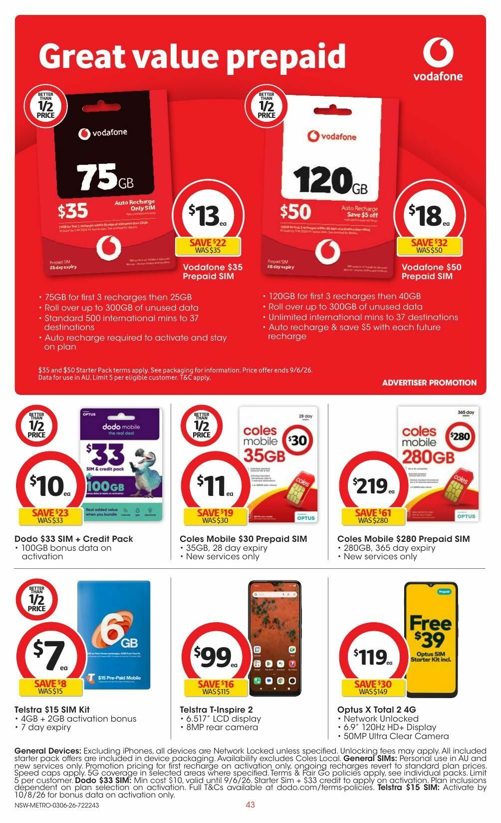 Coles Catalogues from 3 June