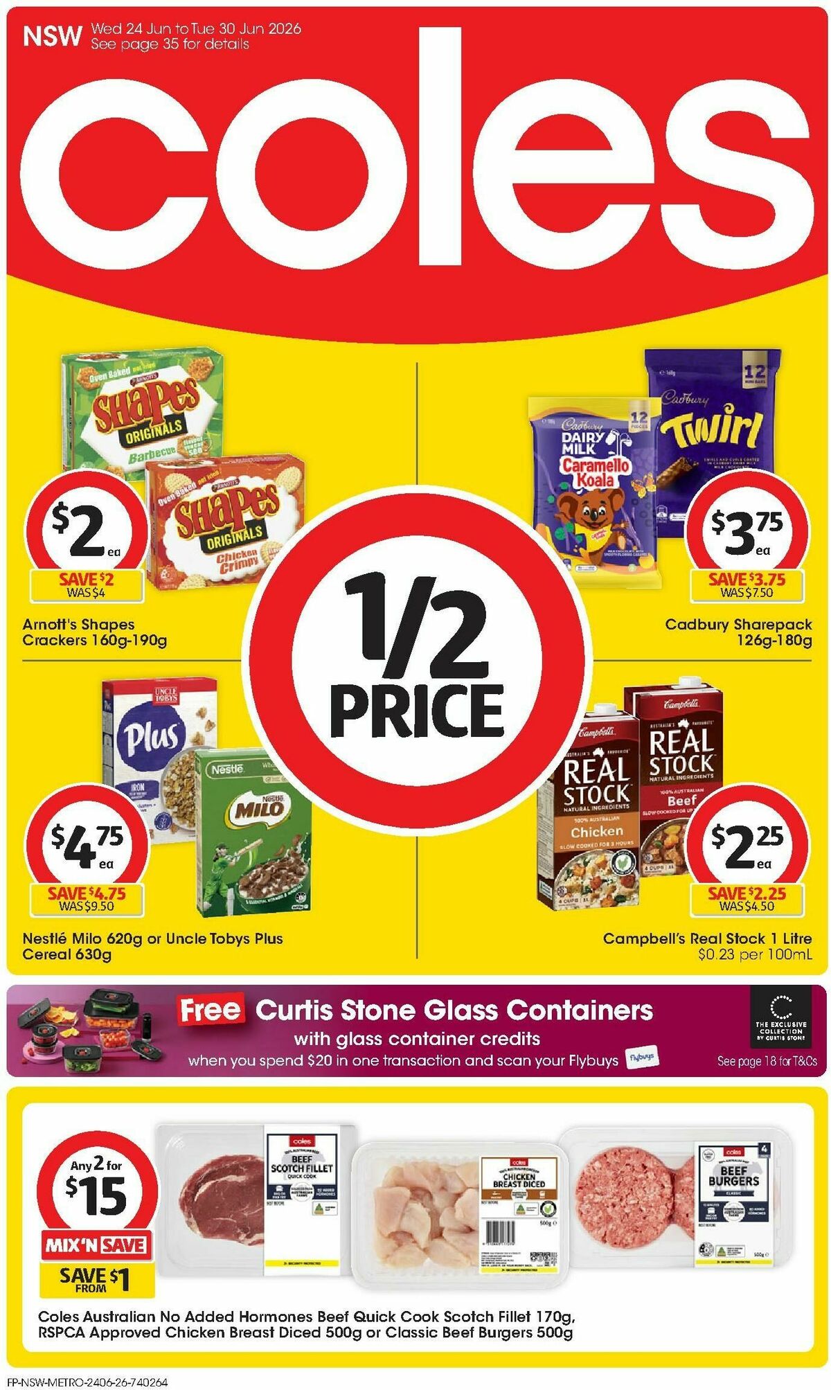 Coles Catalogues from 24 June