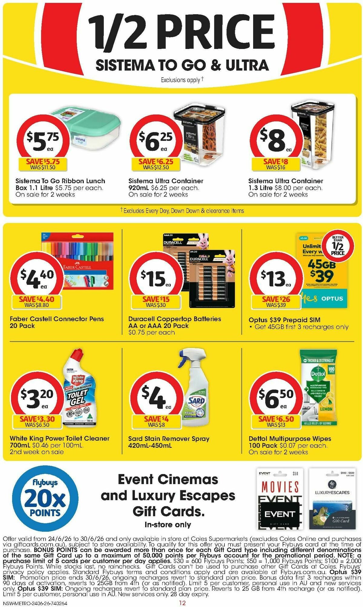Coles Catalogues from 24 June