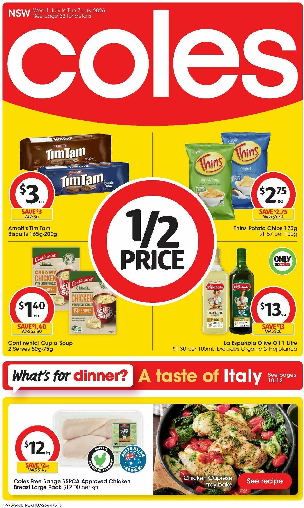 Coles Catalogues from 1 July