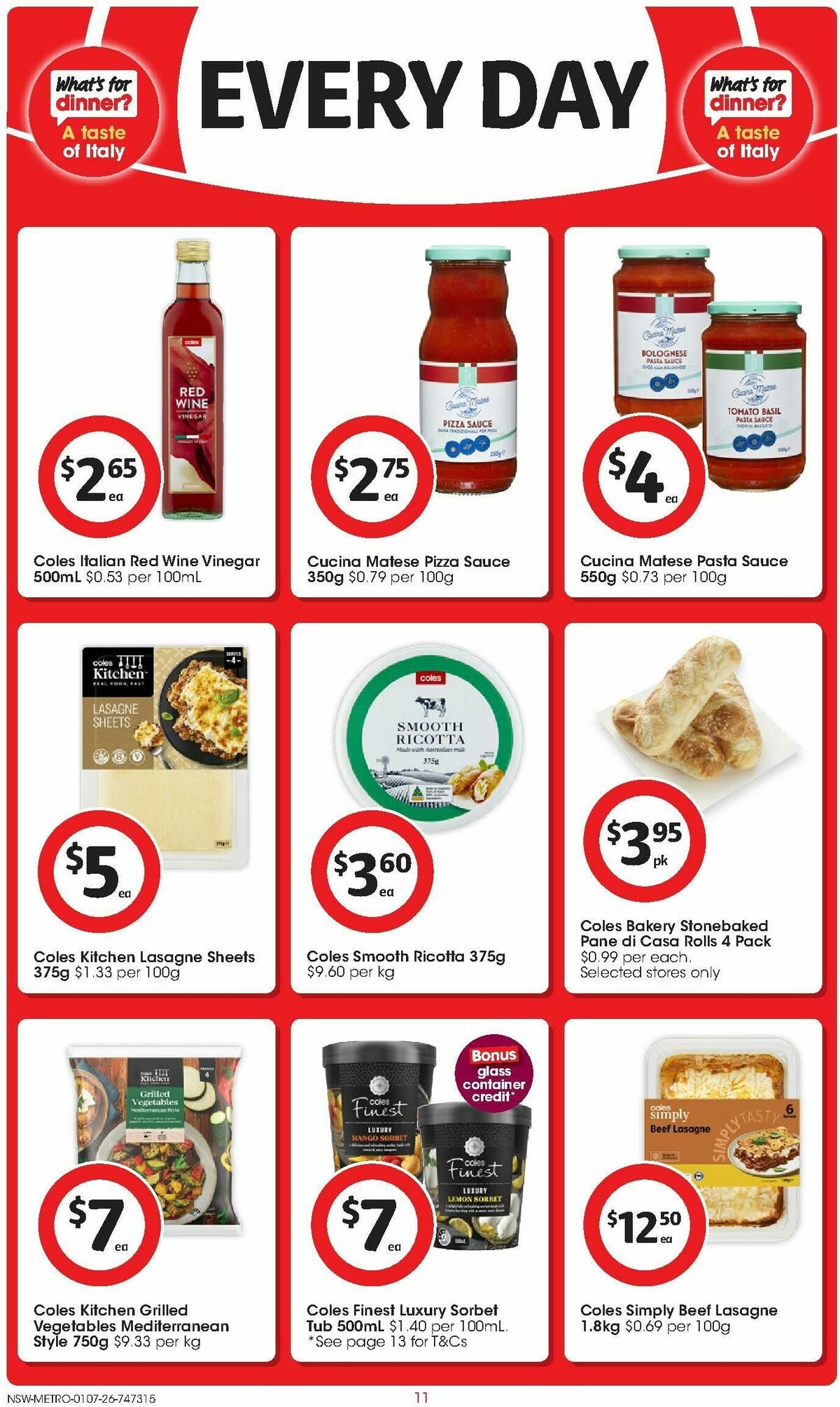 Coles Catalogues from 1 July
