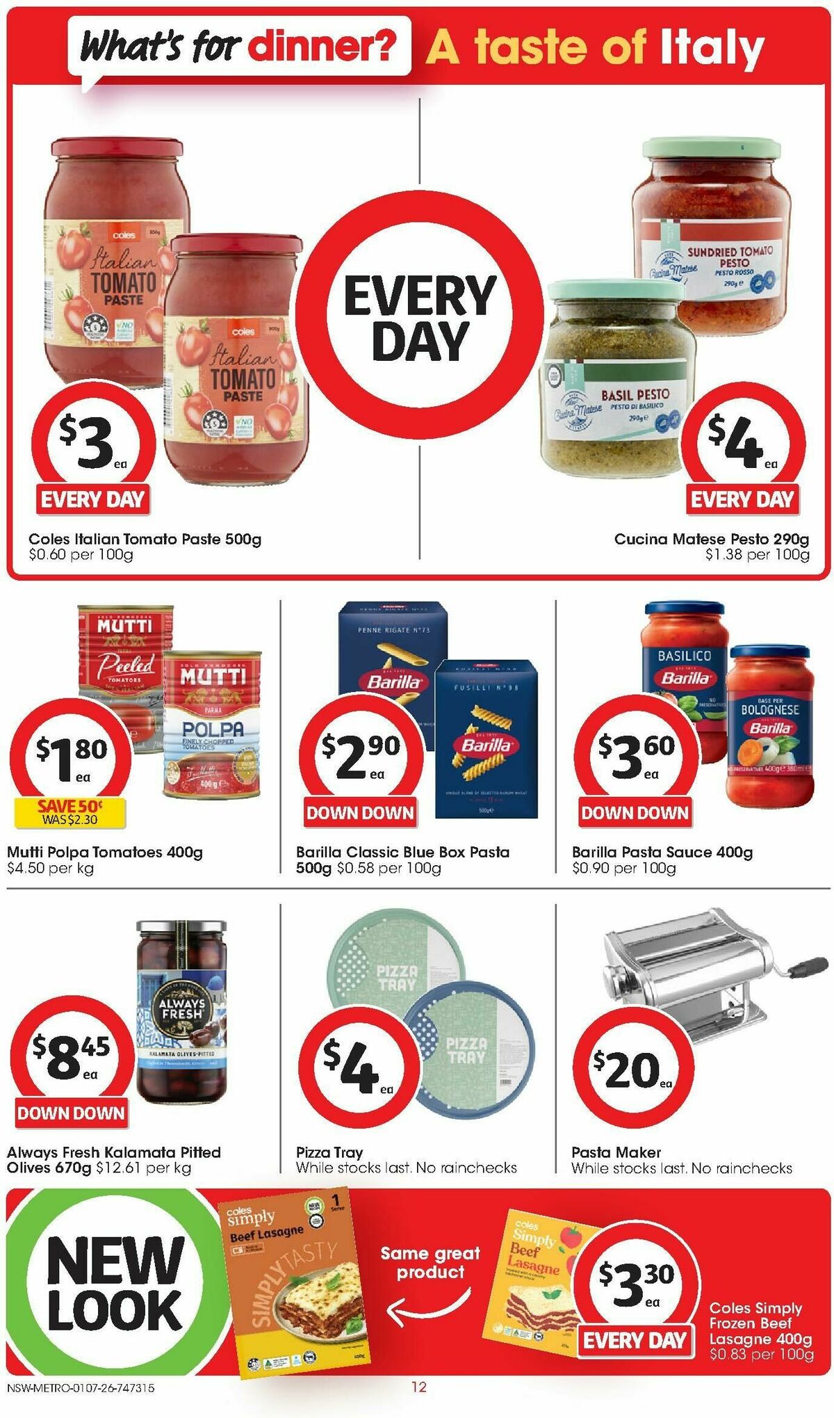 Coles Catalogues from 1 July