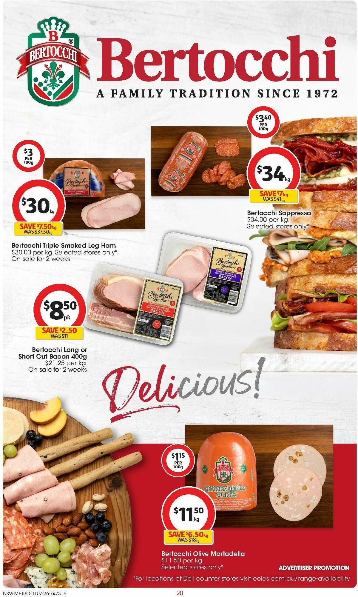 Coles Catalogues from 1 July