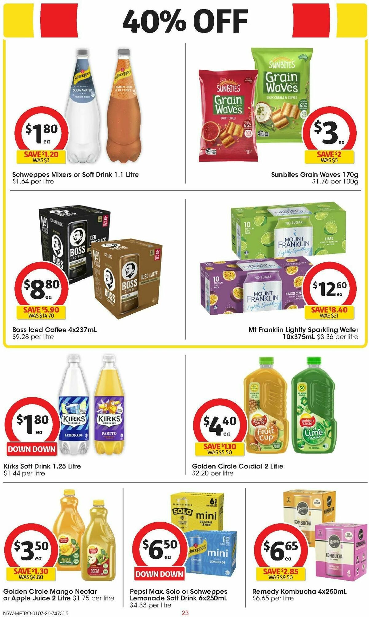 Coles Catalogues from 1 July