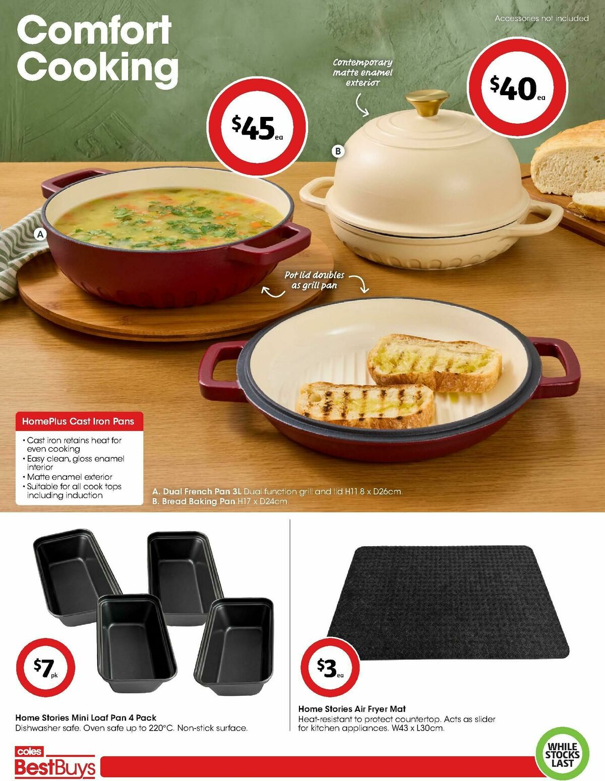 Coles Best Buys - Winter Cooking Catalogues from 3 July