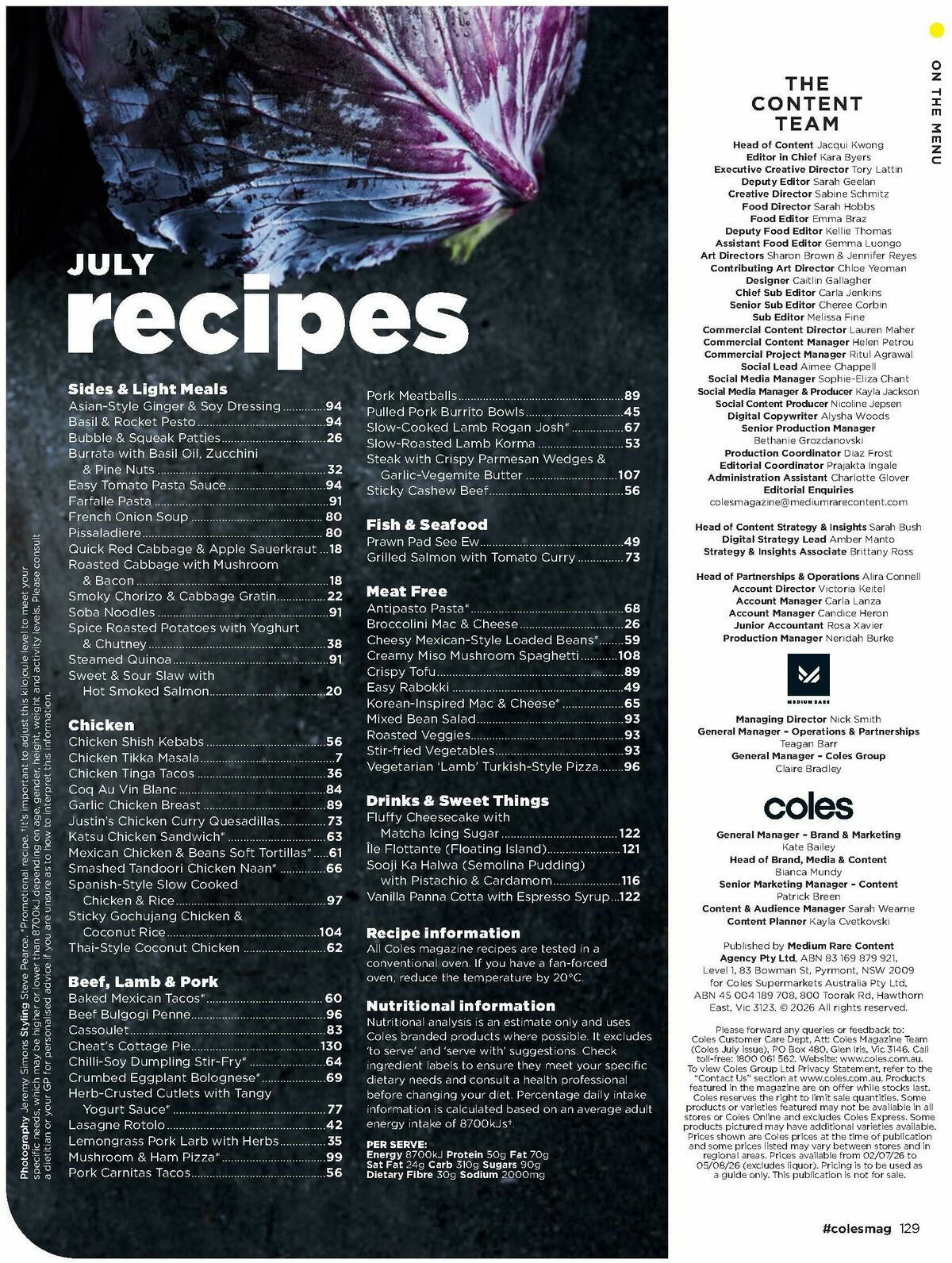Coles Magazine July Catalogues from 1 July